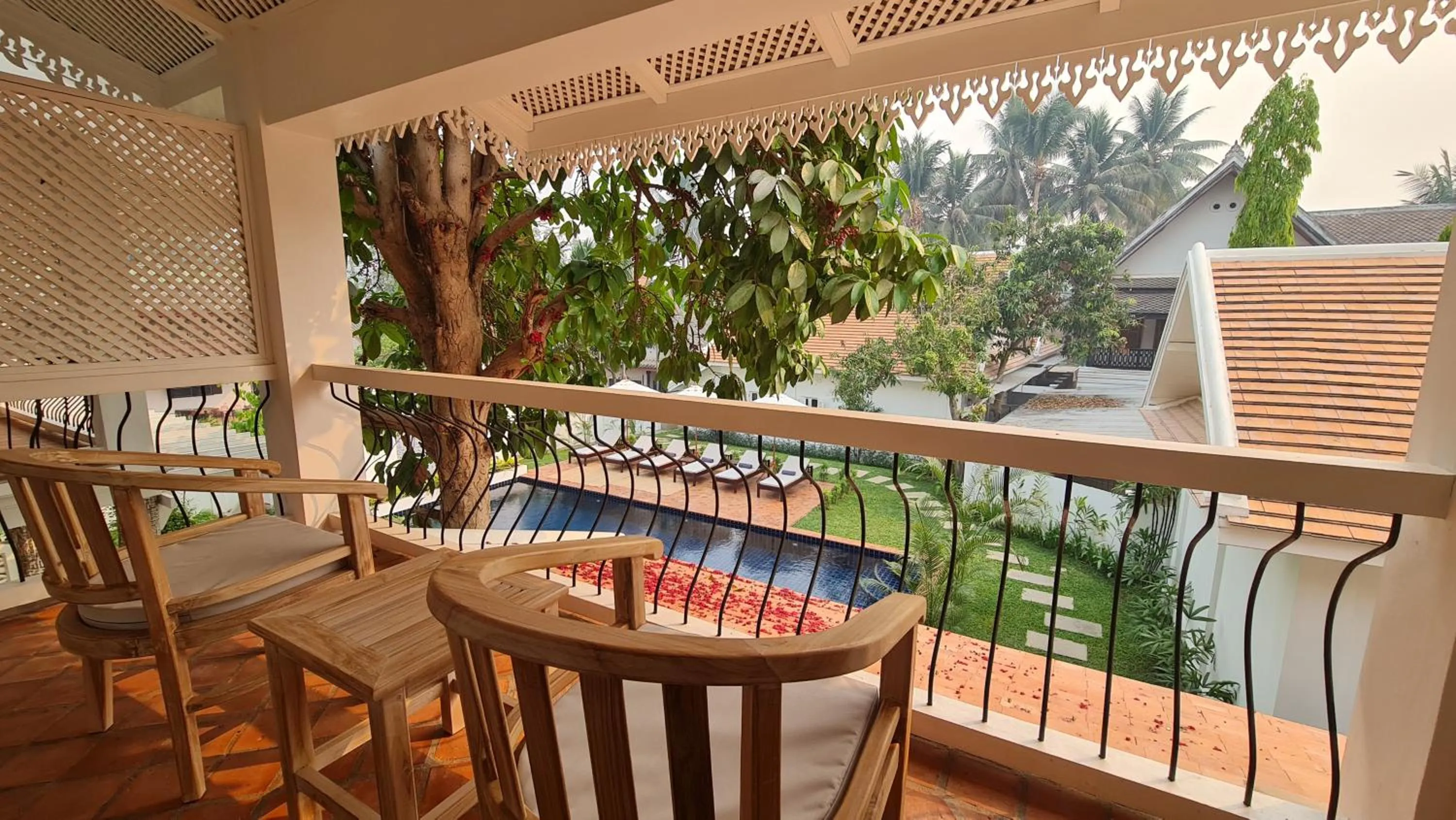 Balcony/Terrace in Chic stay HANA Boutique hotel xxxx None smocking property