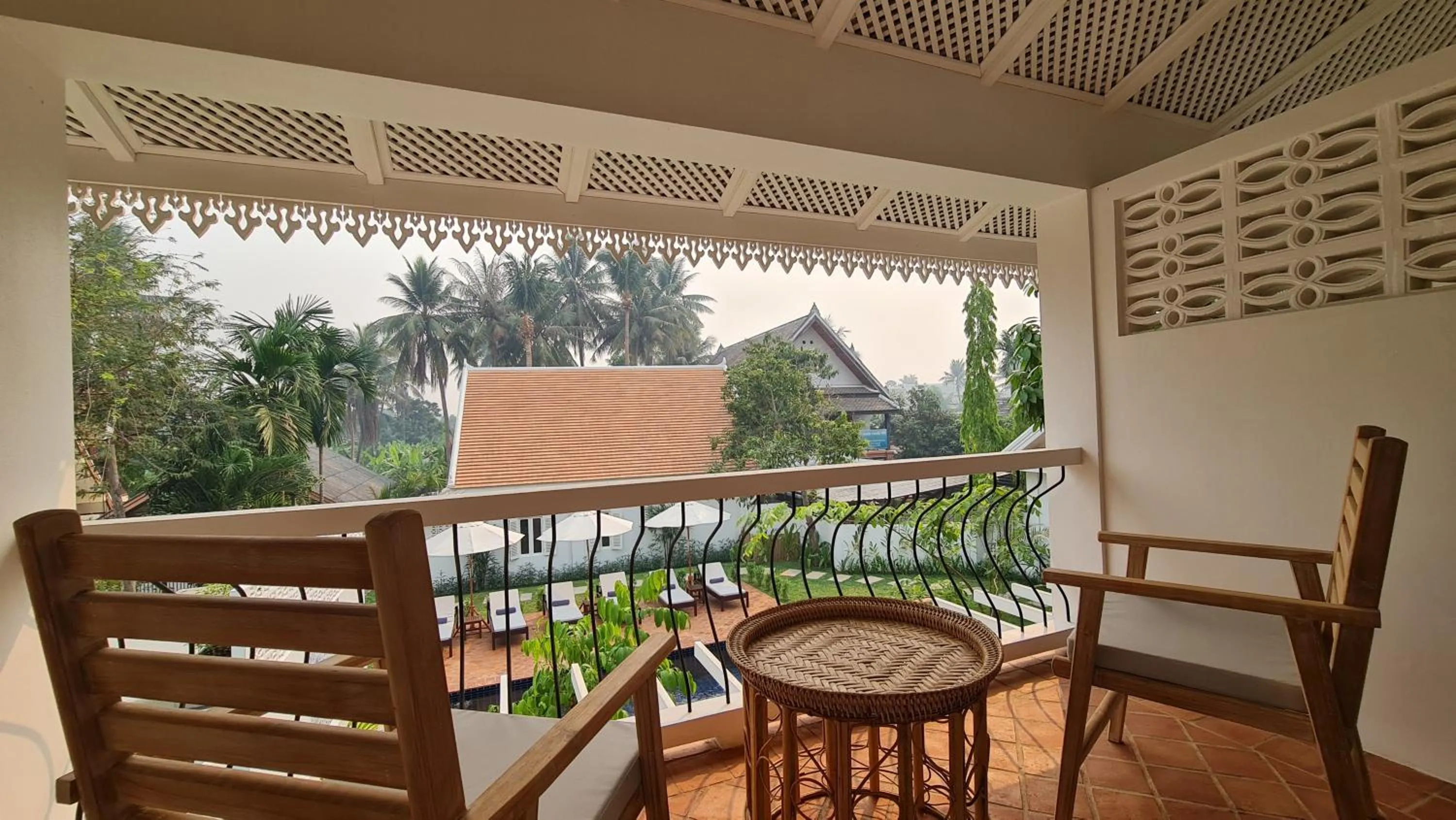 Balcony/Terrace in Chic stay HANA Boutique hotel xxxx None smocking property