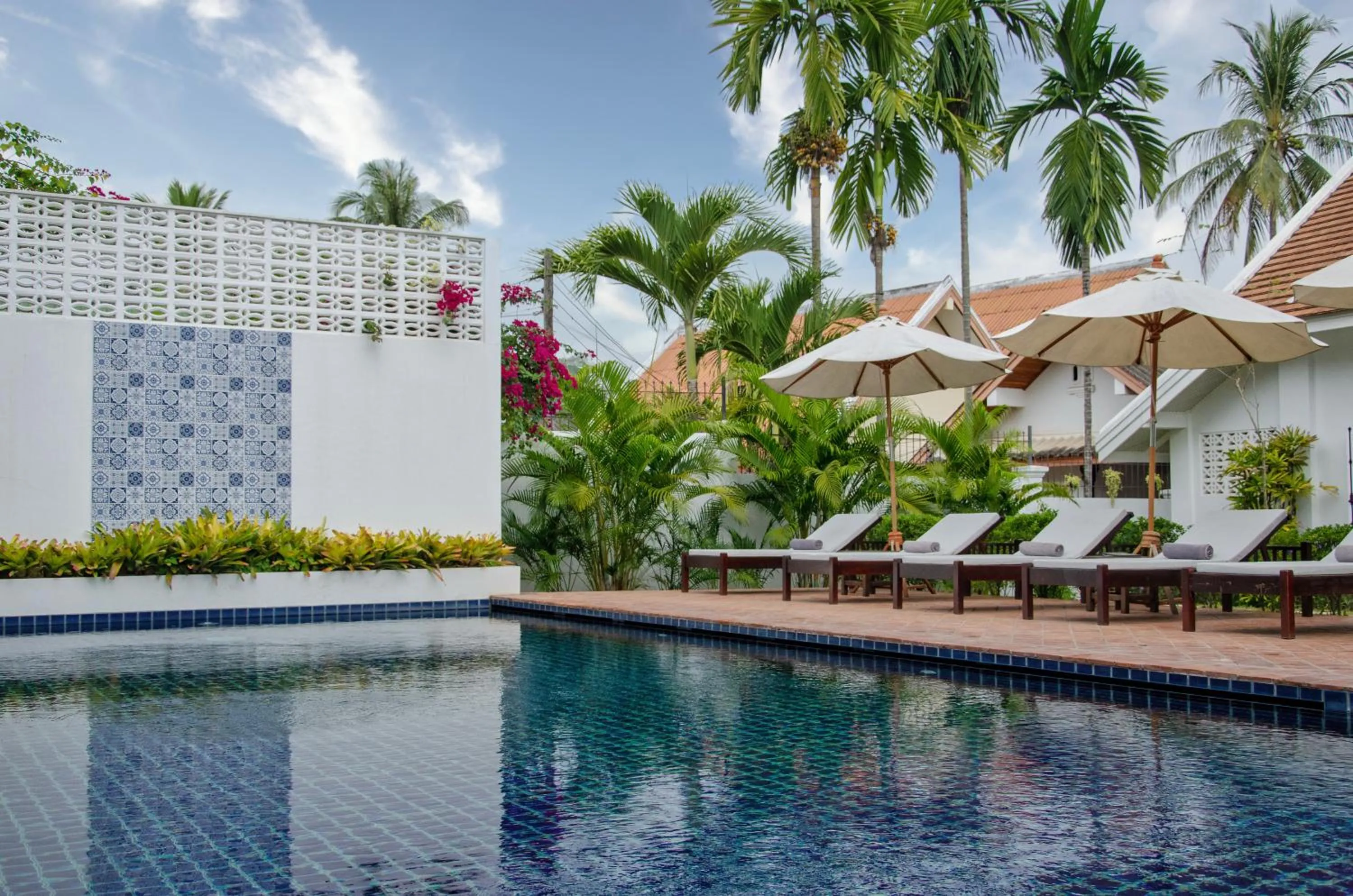 Swimming pool in Chic stay HANA Boutique hotel xxxx None smocking property