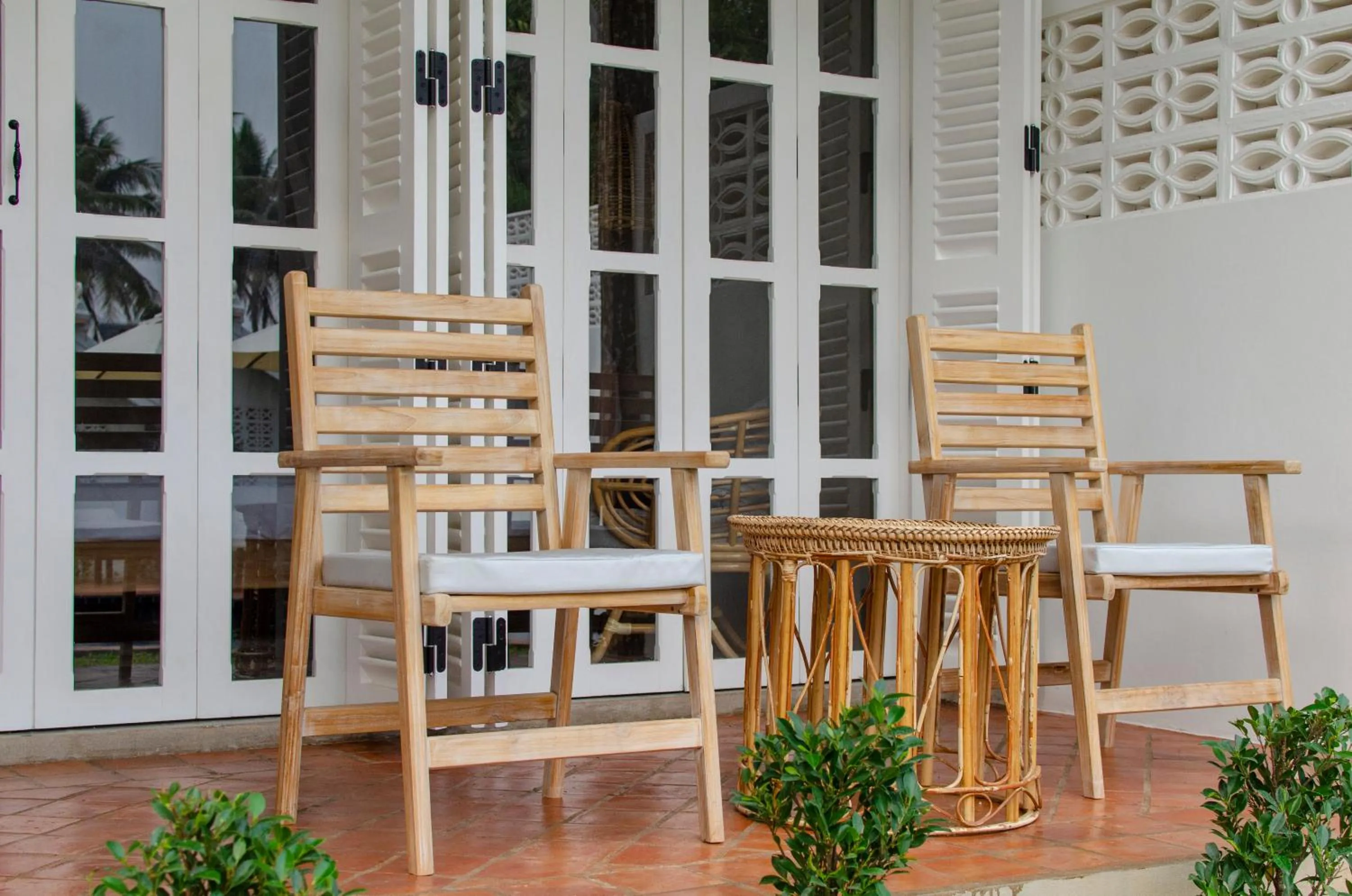 Balcony/Terrace in Chic stay HANA Boutique hotel xxxx None smocking property