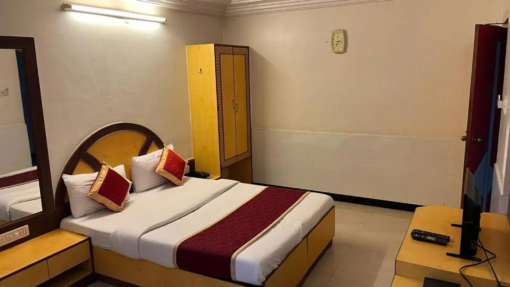 Bed in Ganga Sagar Hotel