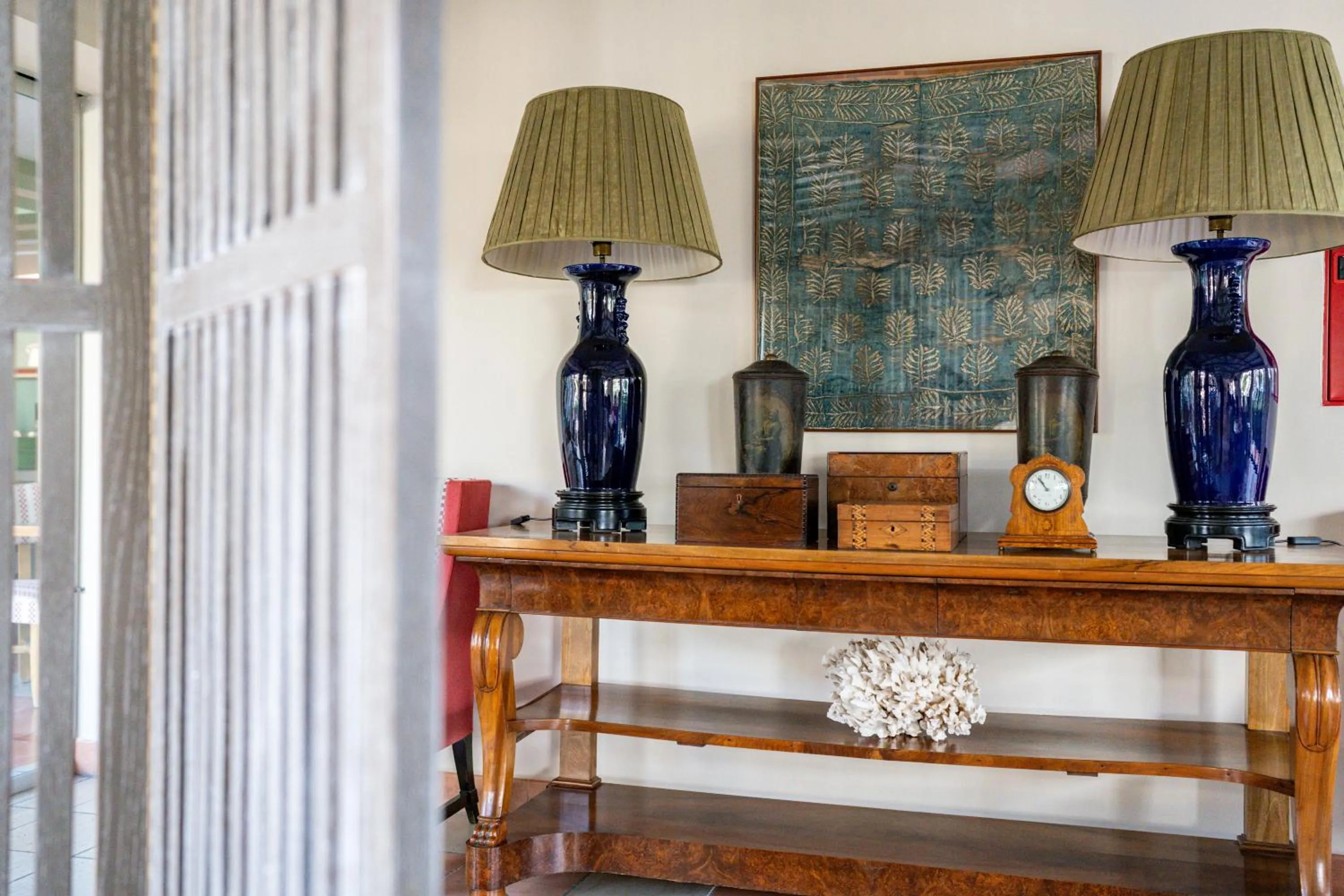 Decorative detail in Hacienda El Alcornocal