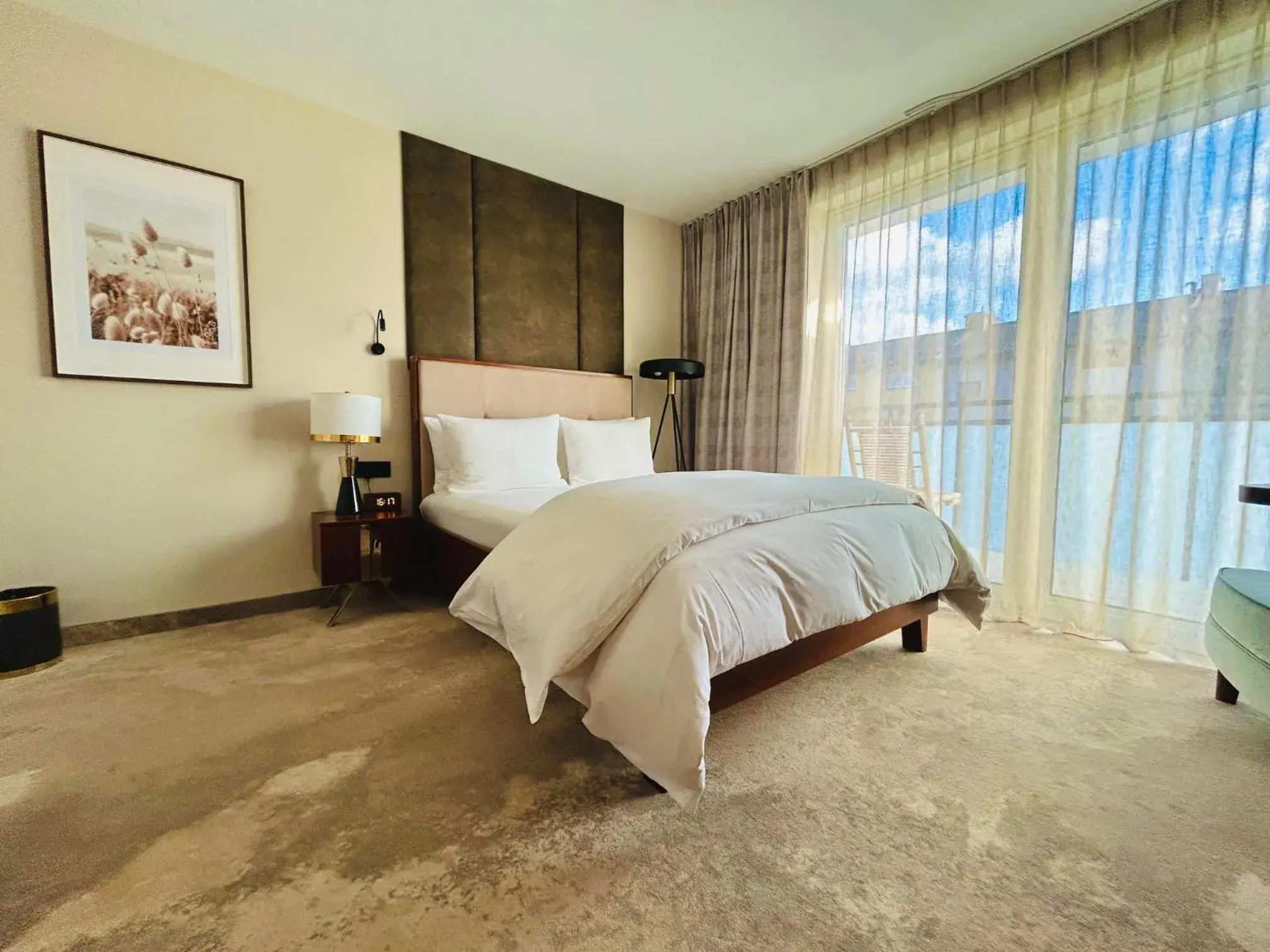 Deluxe Double Room with Balcony in The BOGUSZ Wladyslawowo Deluxe Double Room with Balcony in The BOGUSZ Wladyslawowo