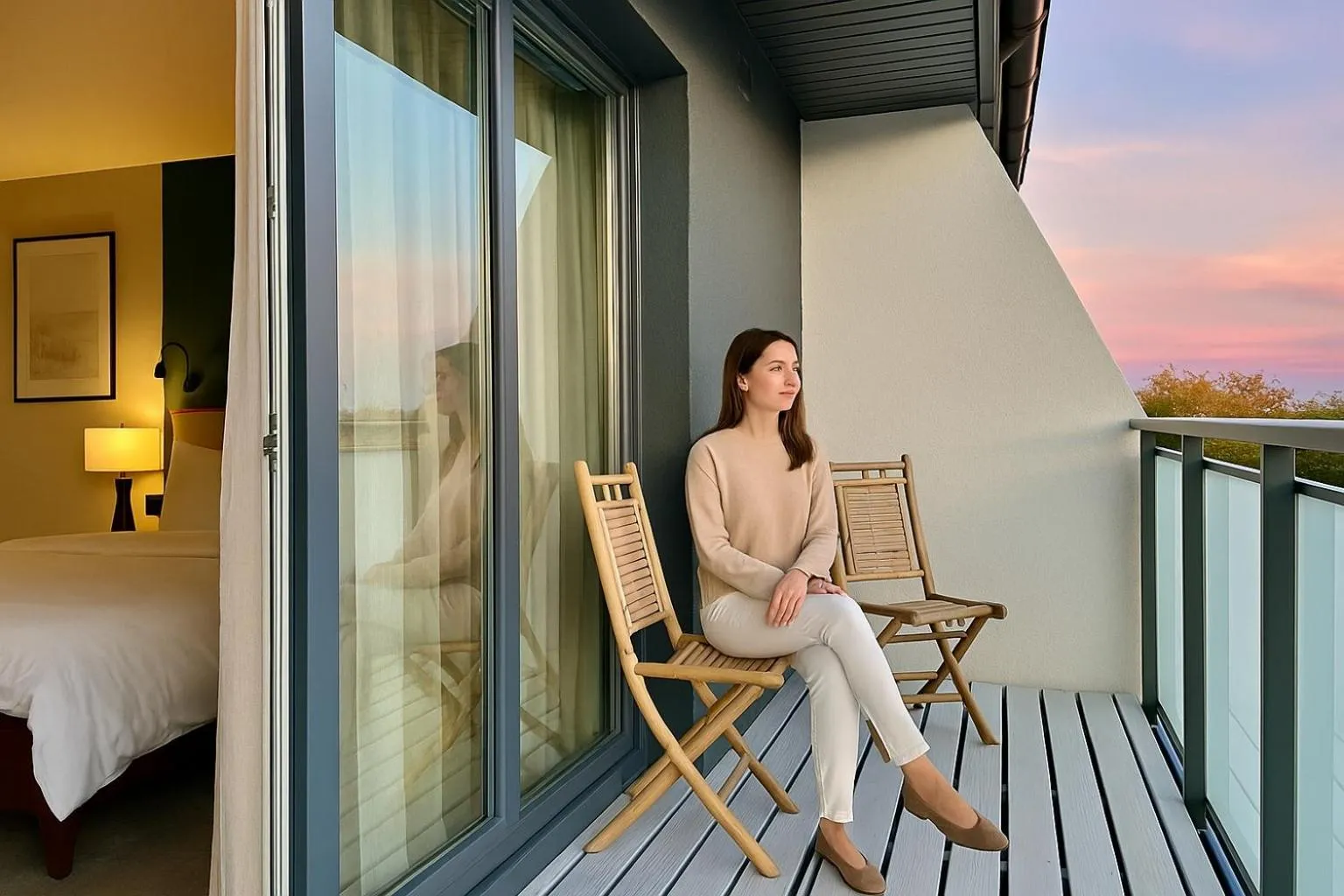 View (from property/room) in The BOGUSZ Wladyslawowo