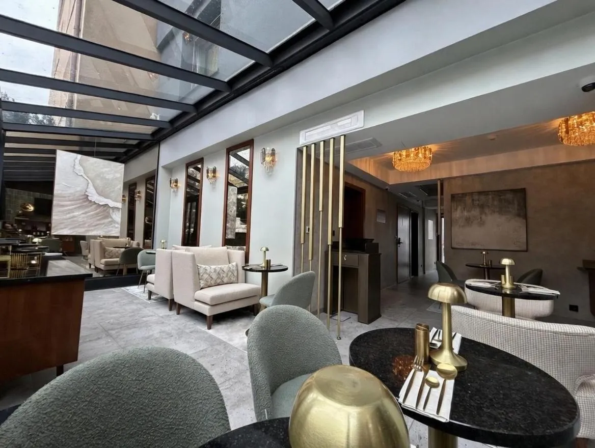 Living room in The BOGUSZ Wladyslawowo