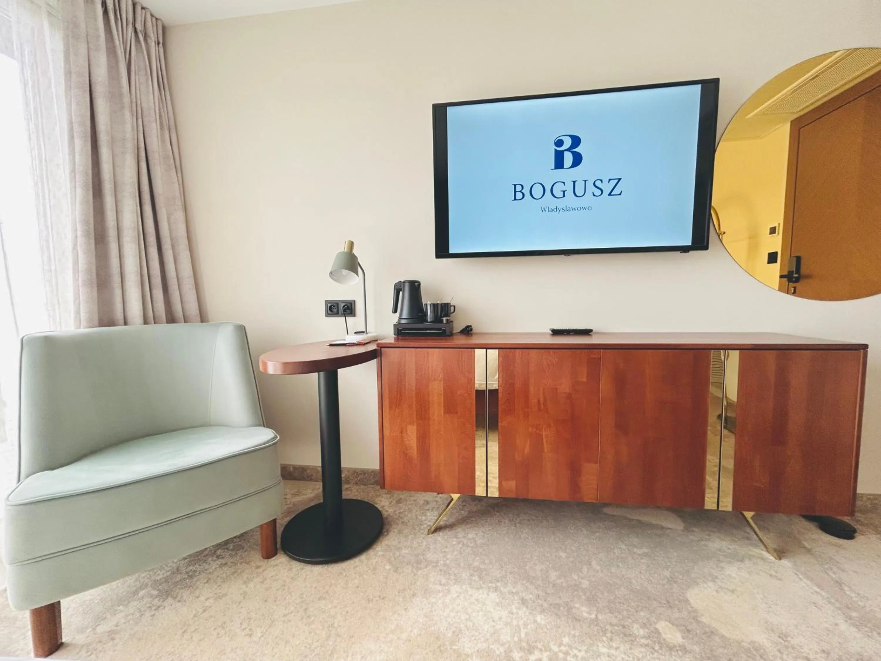 Seating area in The BOGUSZ Wladyslawowo