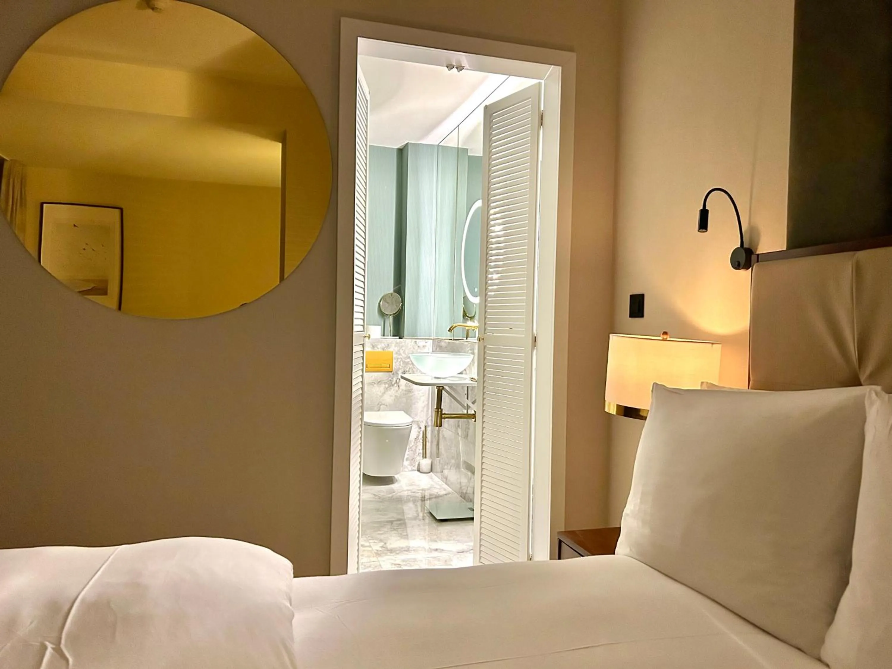 Bathroom, Bed in The BOGUSZ Wladyslawowo