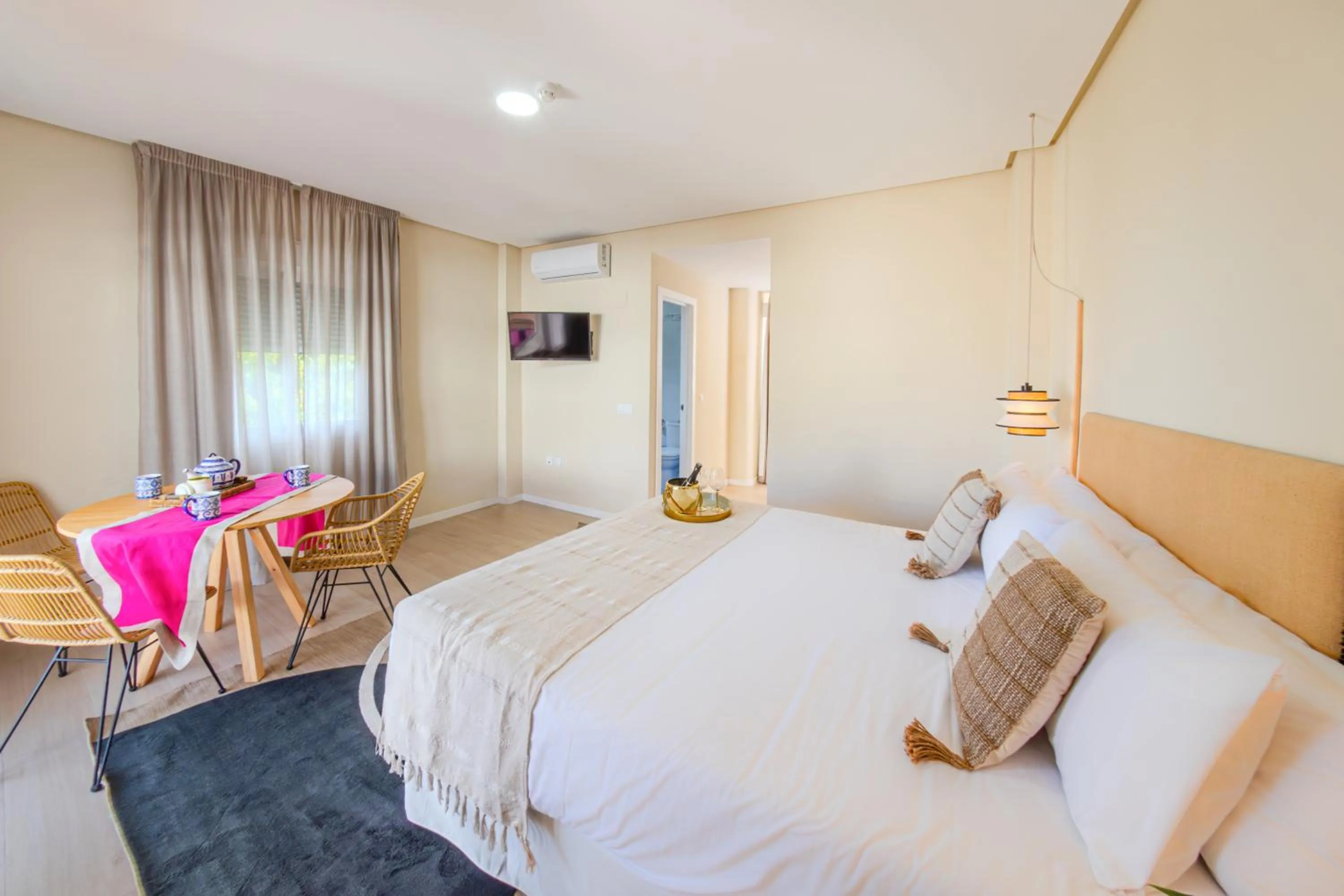 Living room, Bed in Vive Costa Azul