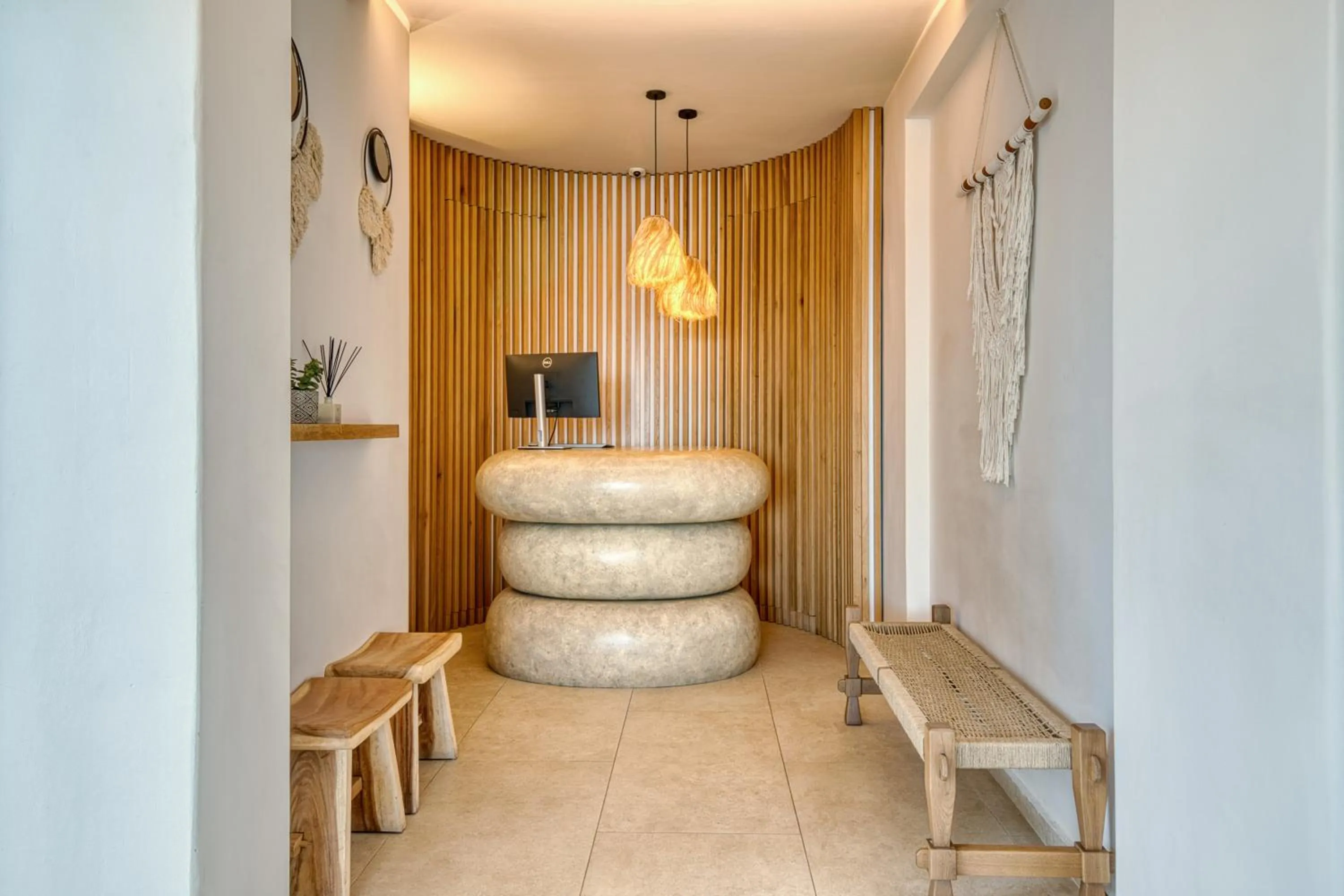 Lobby or reception in Damianos Mykonos Hotel