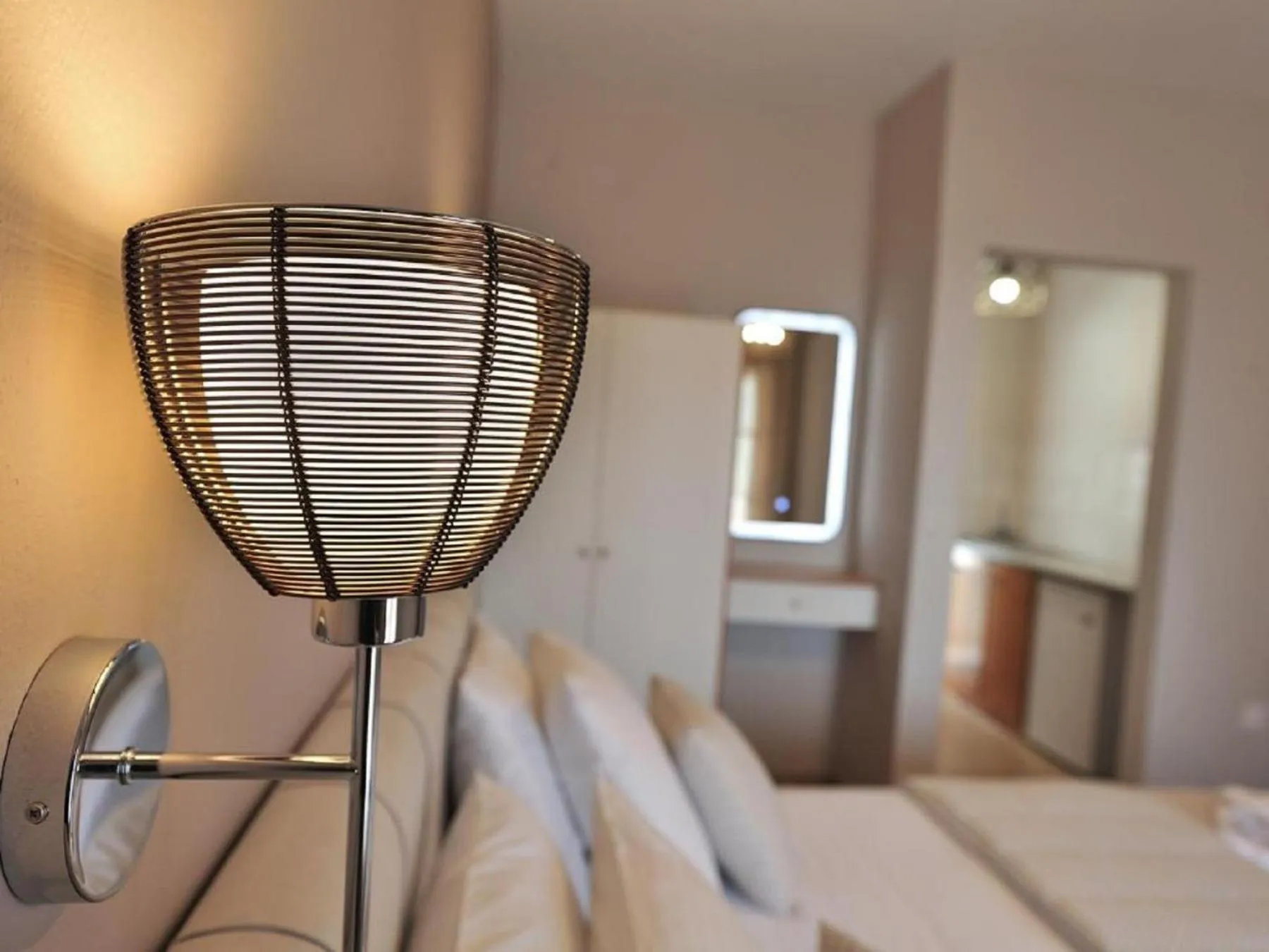 Bedroom, Bed in Vista Mare Skiathos