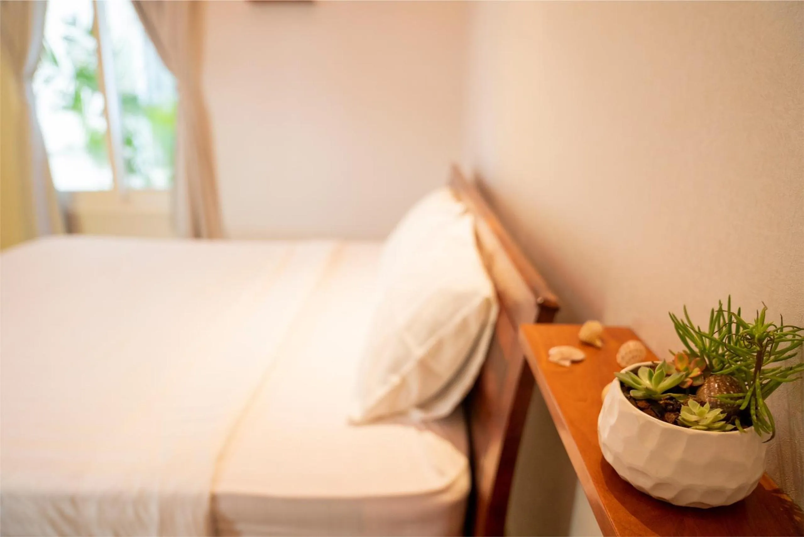 Bed in An Vinh Analog House - LE BONHEUR