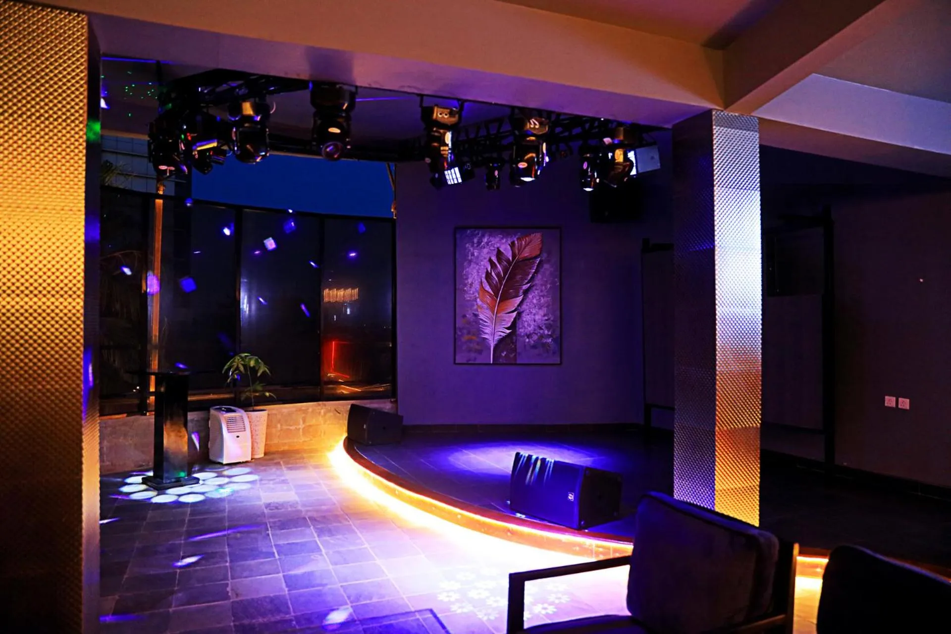 Lounge or bar in Meilin International Hotel