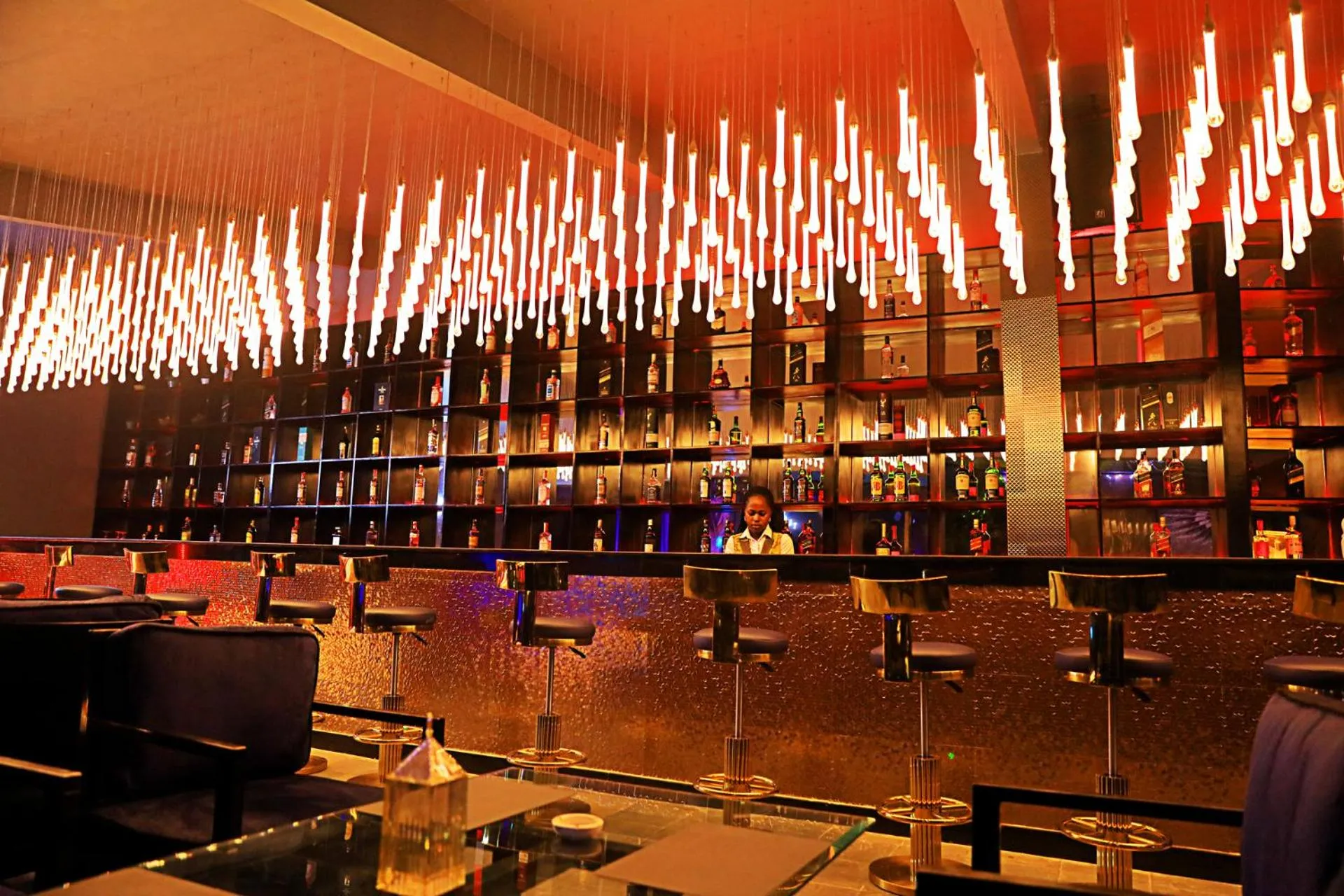 Lounge or bar in Meilin International Hotel