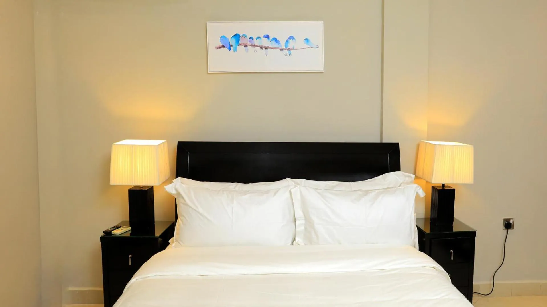 Bed in Meilin International Hotel