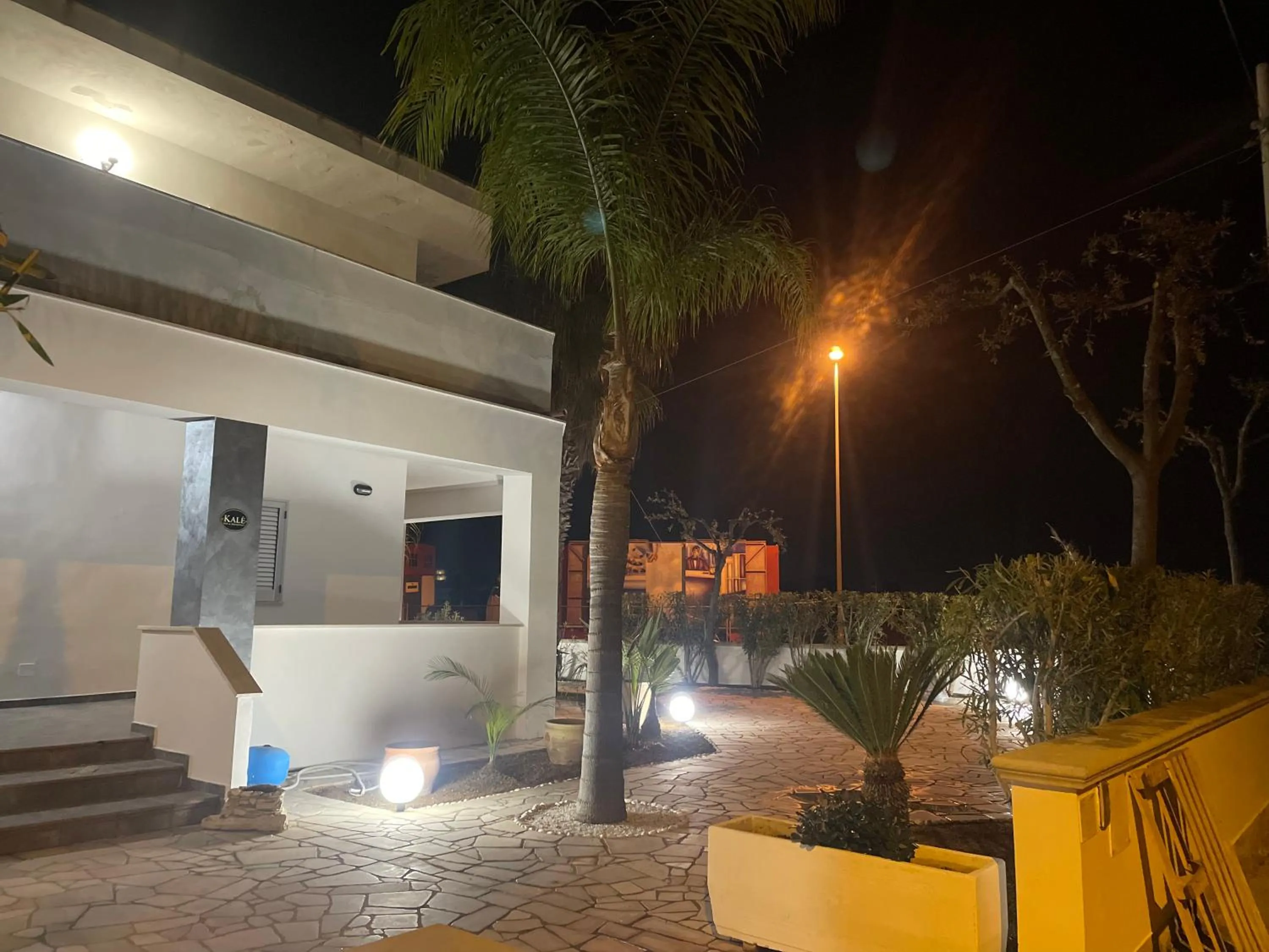 Garden in Bed and breakfast KALE '