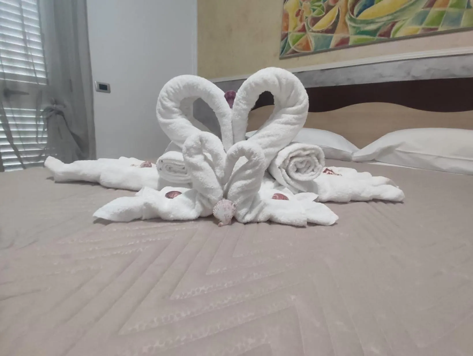 Bed in Bed and breakfast KALE '