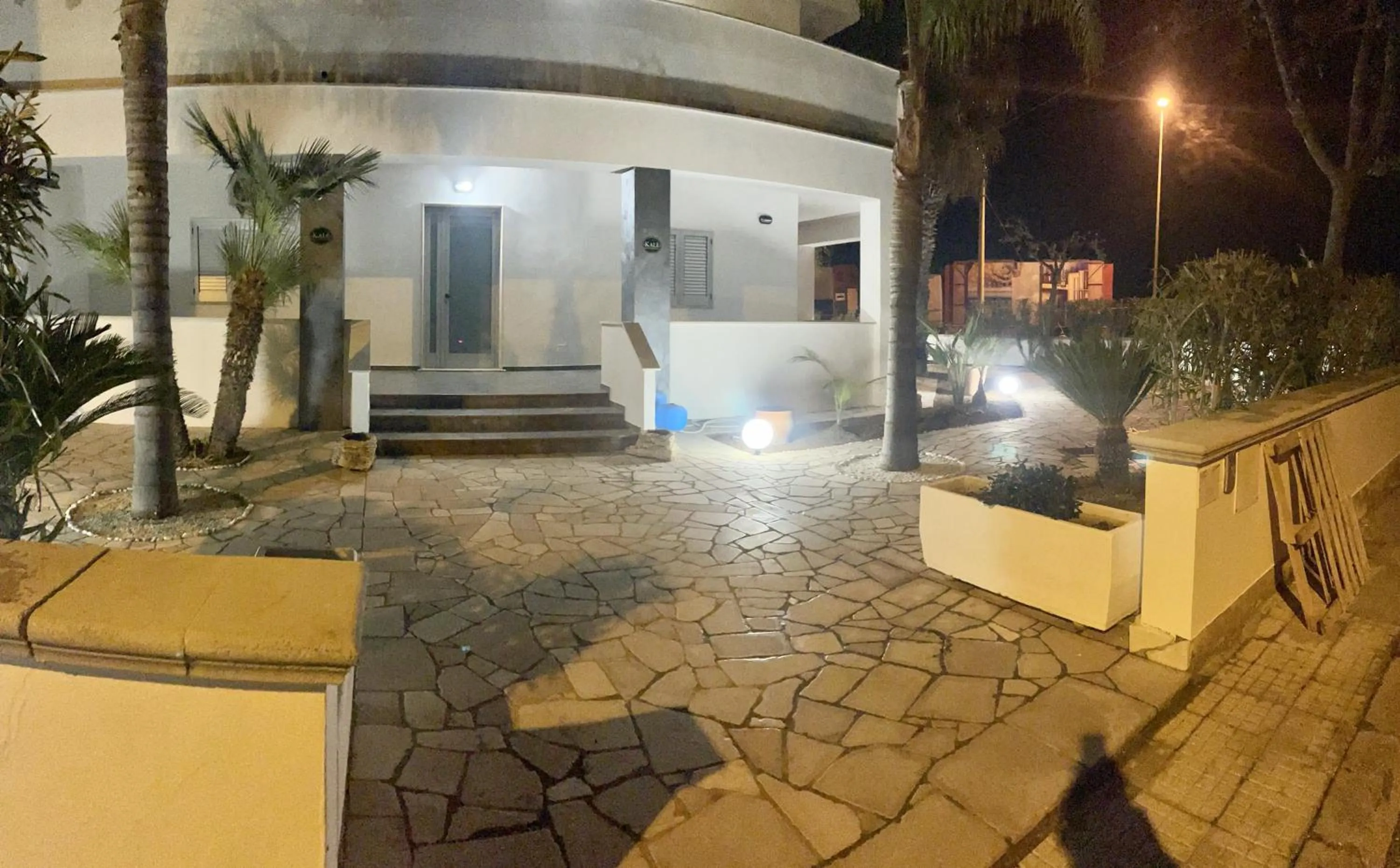 Garden in Bed and breakfast KALE '