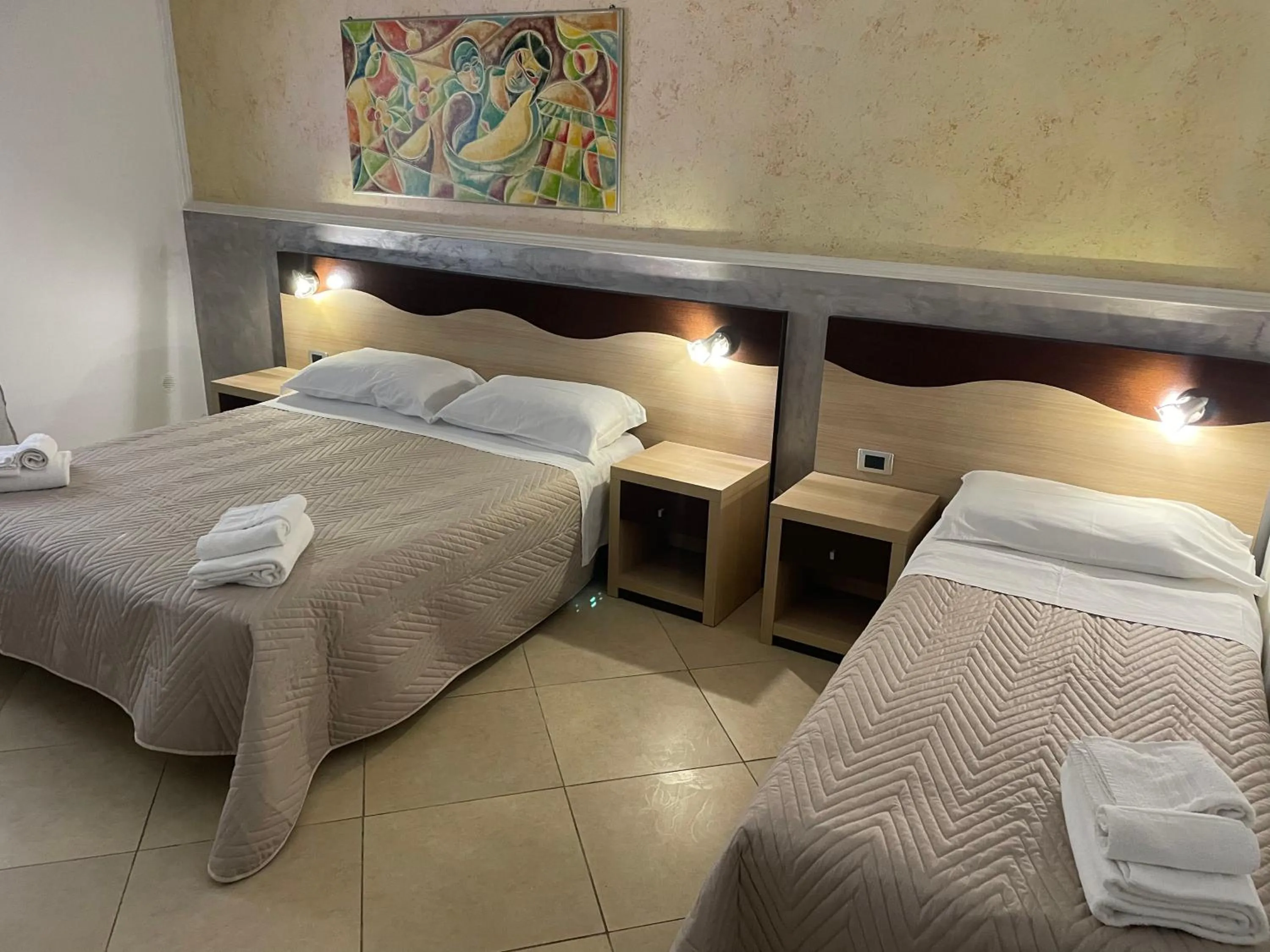 Bed in Bed and breakfast KALE '