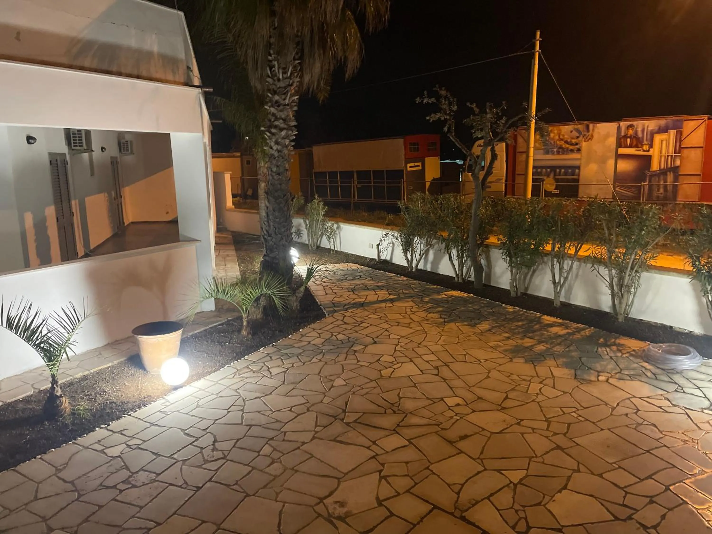 Garden in Bed and breakfast KALE '