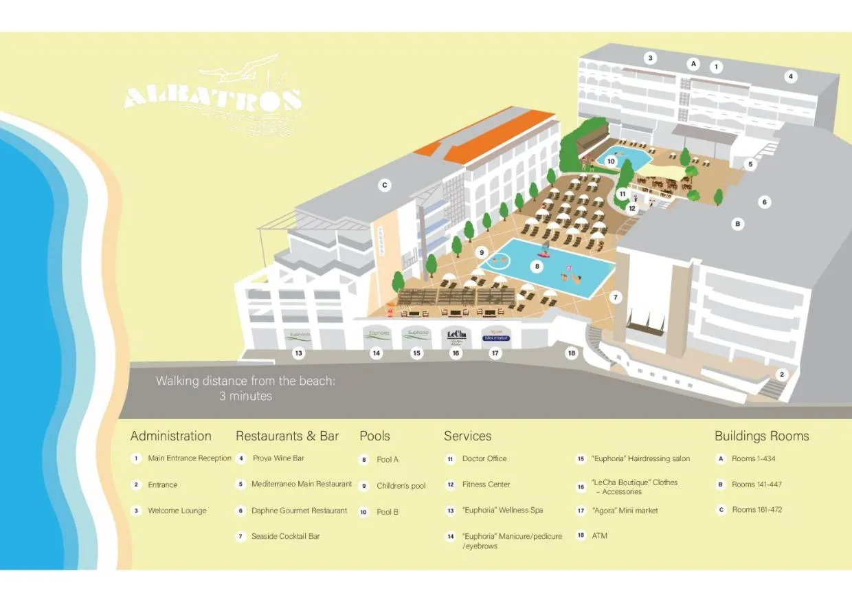 Property building in Albatros Spa & Resort Hotel