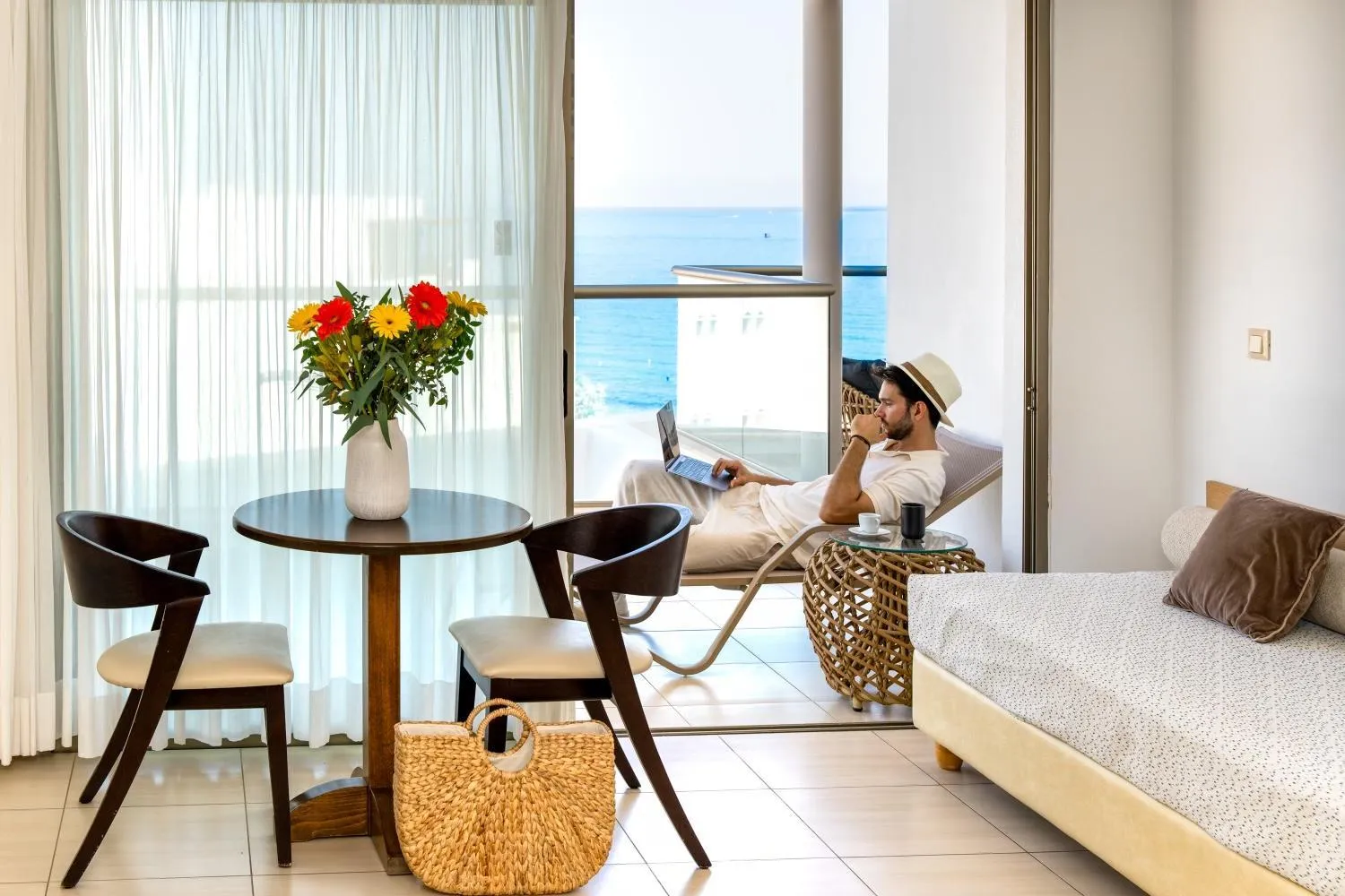 Seating area in Albatros Spa & Resort Hotel