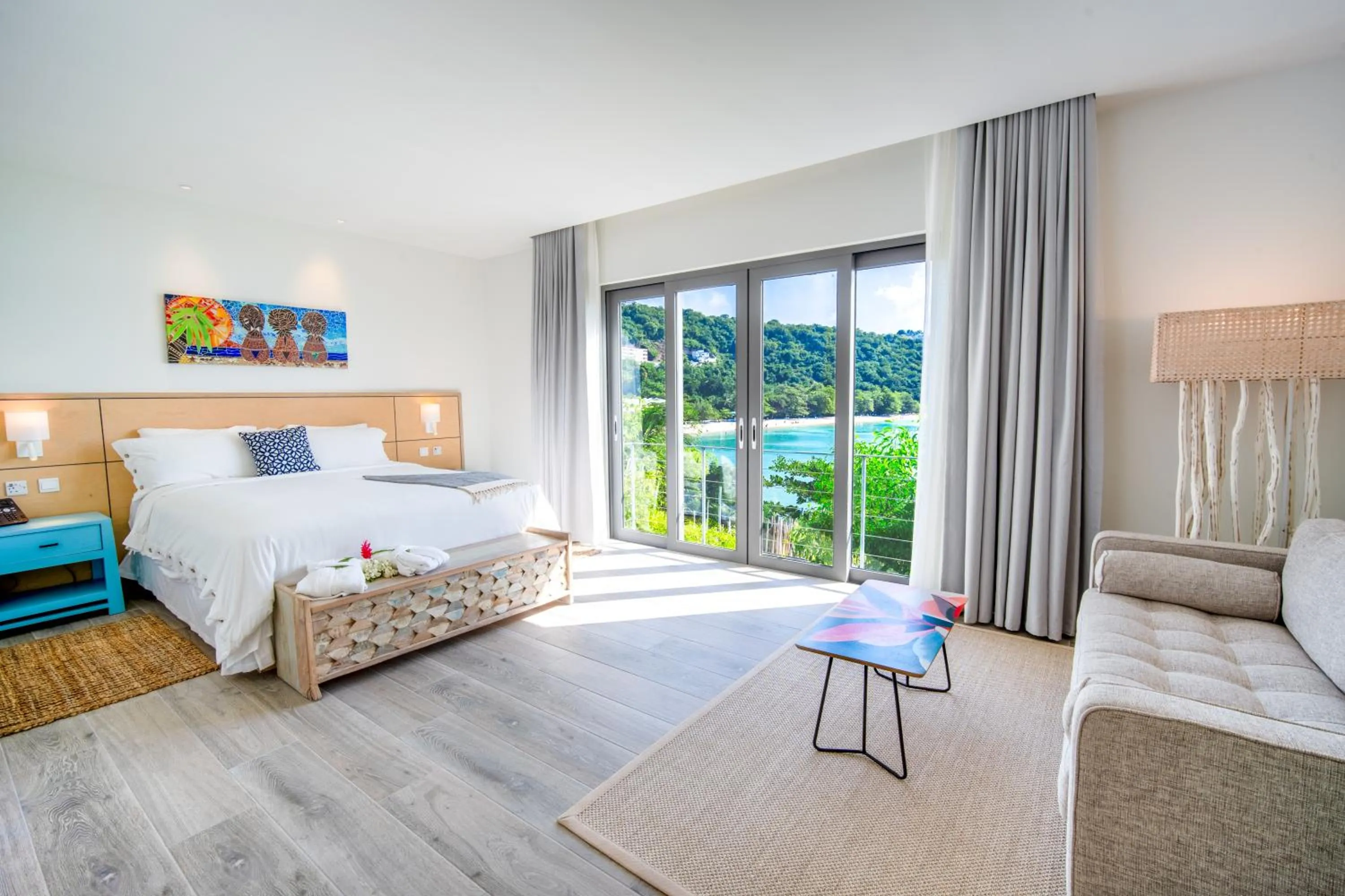 Seating area in Villa Kaya