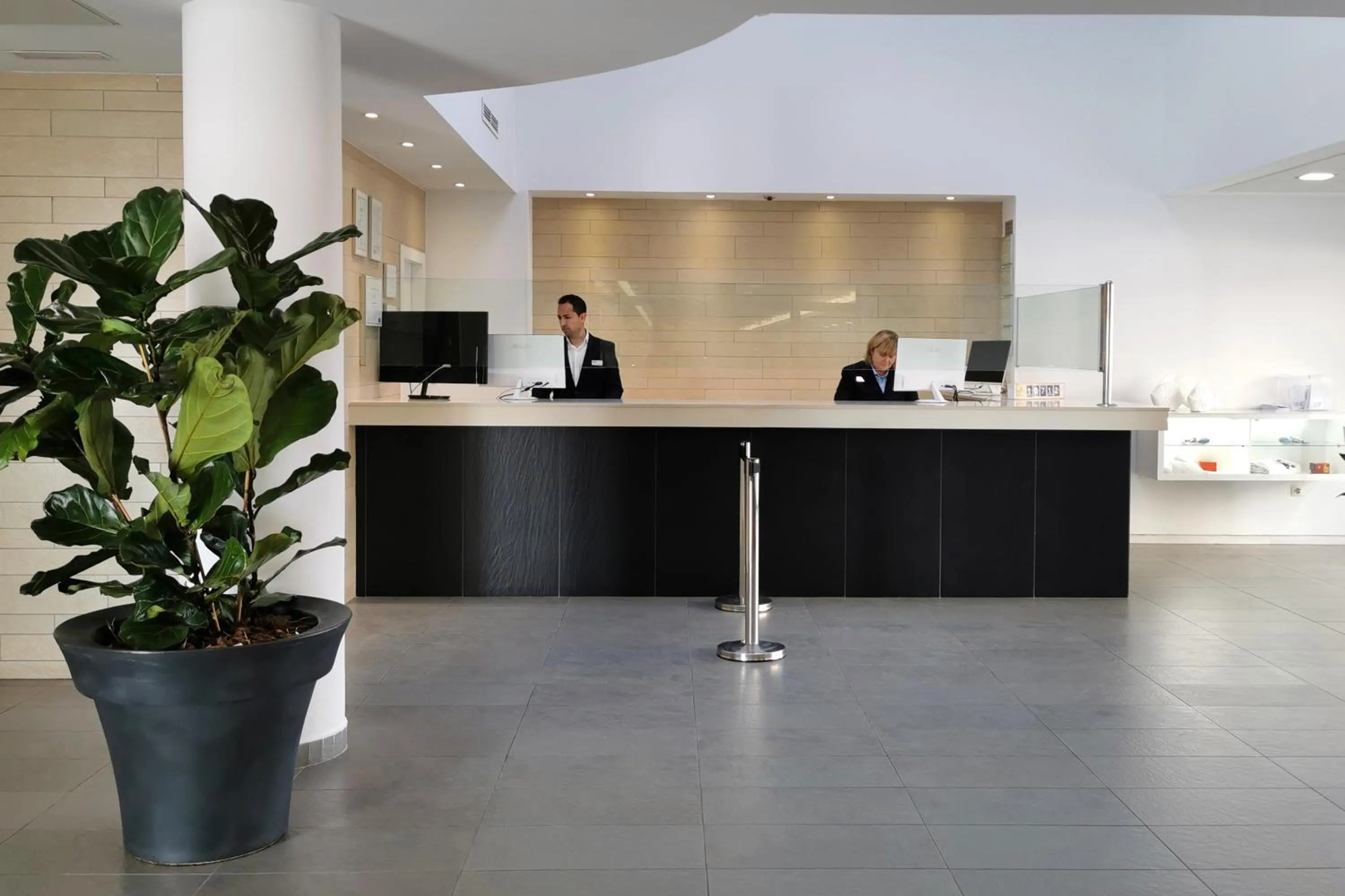 Lobby or reception in Aparthotel Acuazul