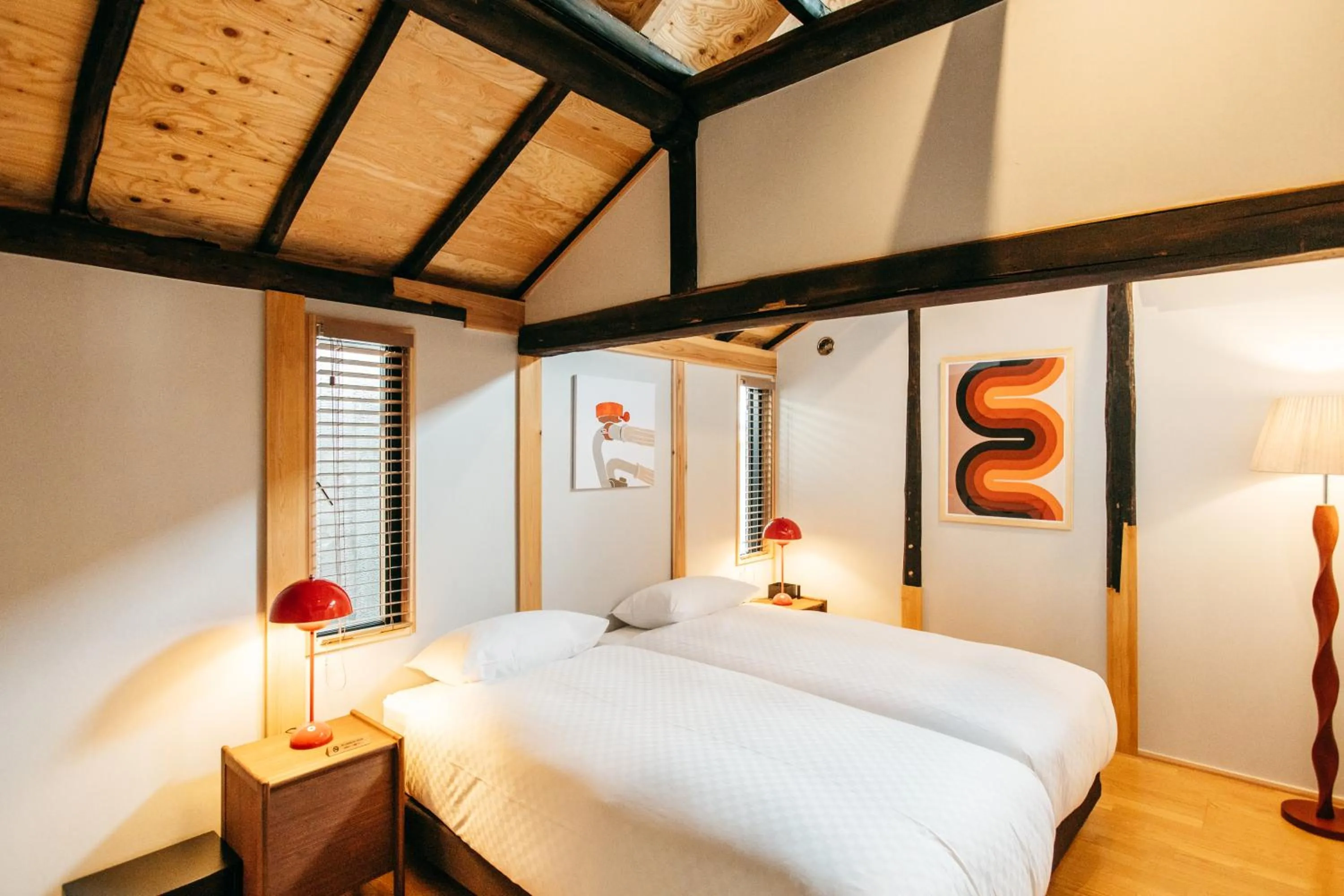 Bedroom, Bed in Yado Charinko