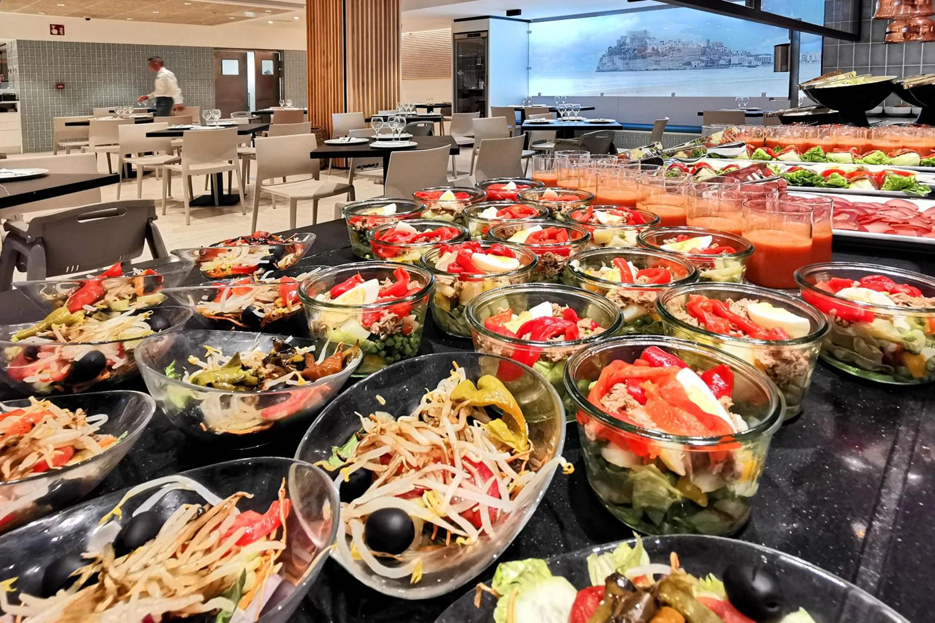 Restaurant/places to eat in Aparthotel Acualandia