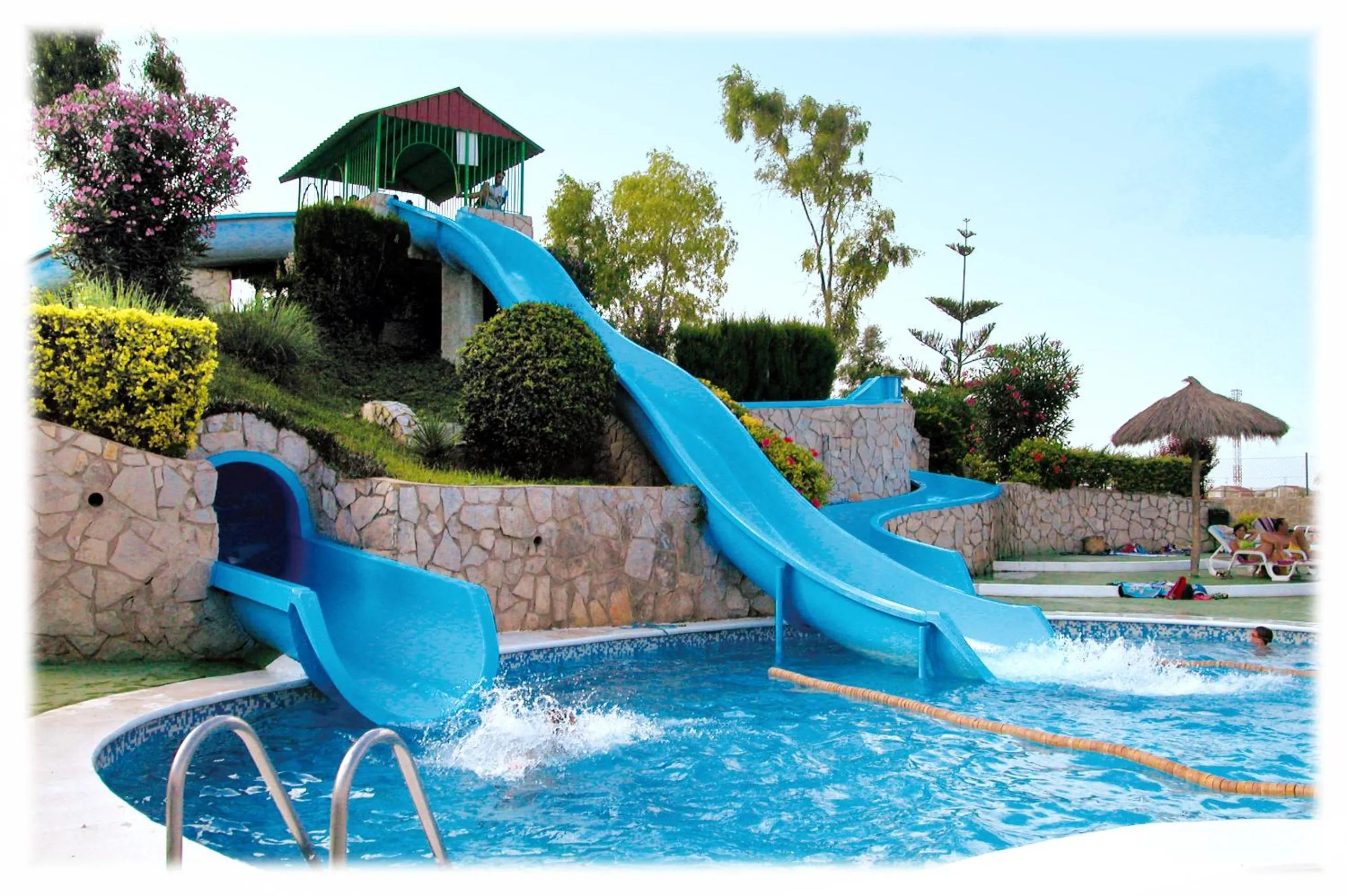 Aqua park in Aparthotel Acualandia