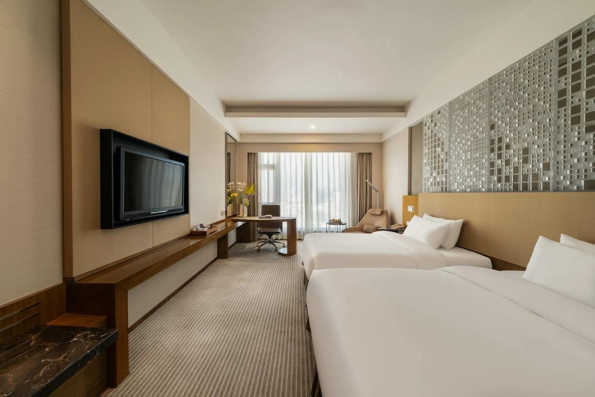 Bedroom, Bed in Juntai Hotel Xiamen