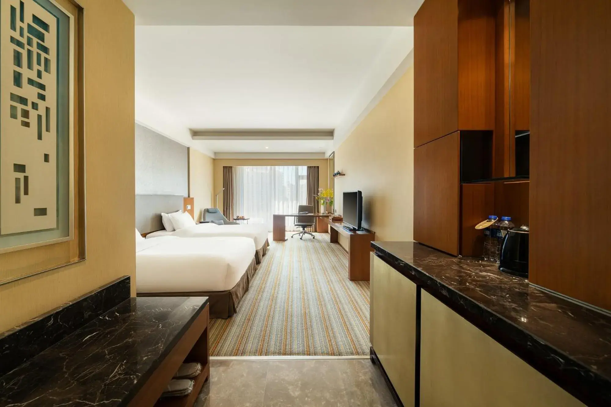 Deluxe Business Twin Room in Juntai Hotel Xiamen Deluxe Business Twin Room in Juntai Hotel Xiamen