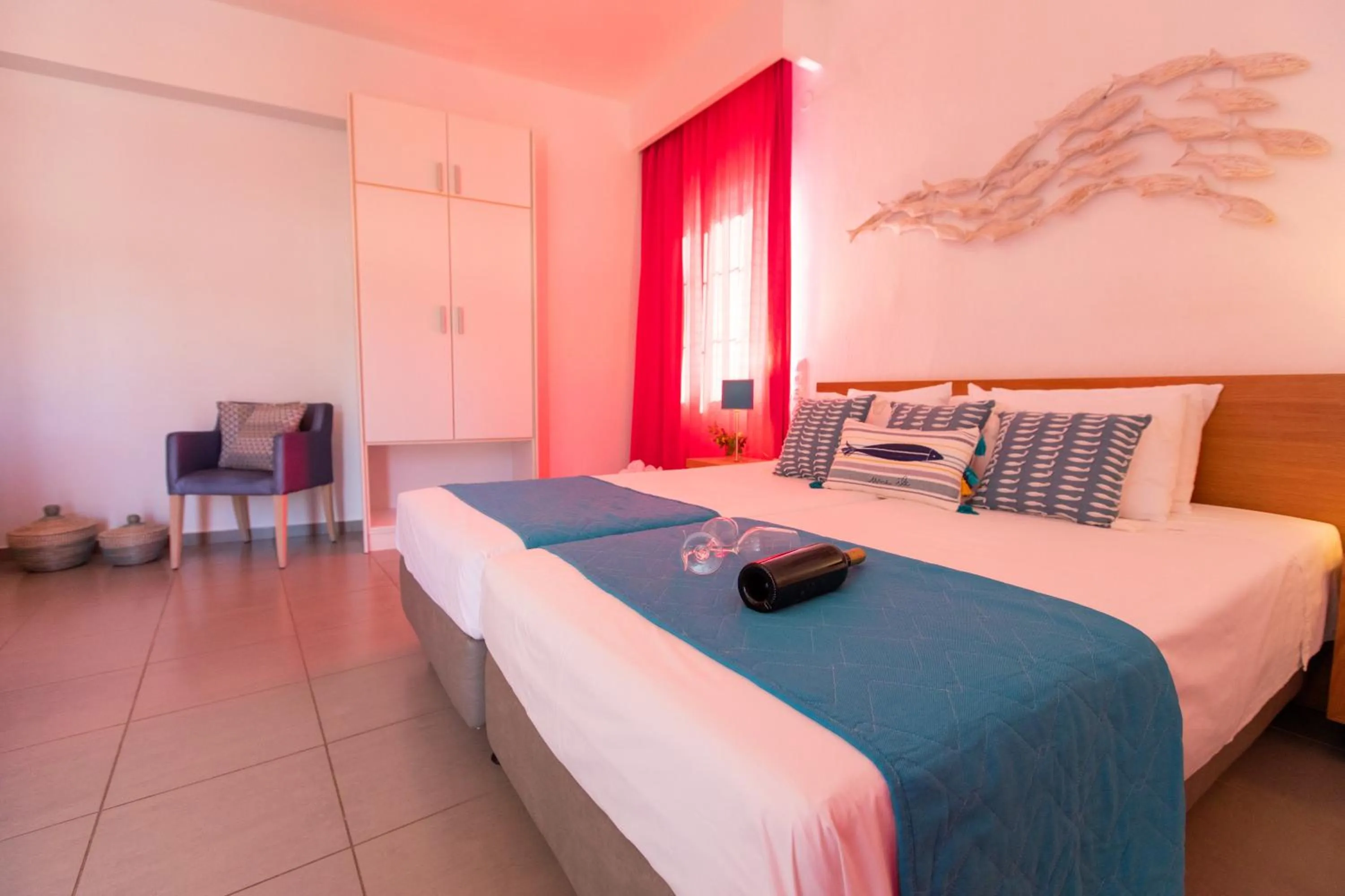 Bed in Iris Skiathos