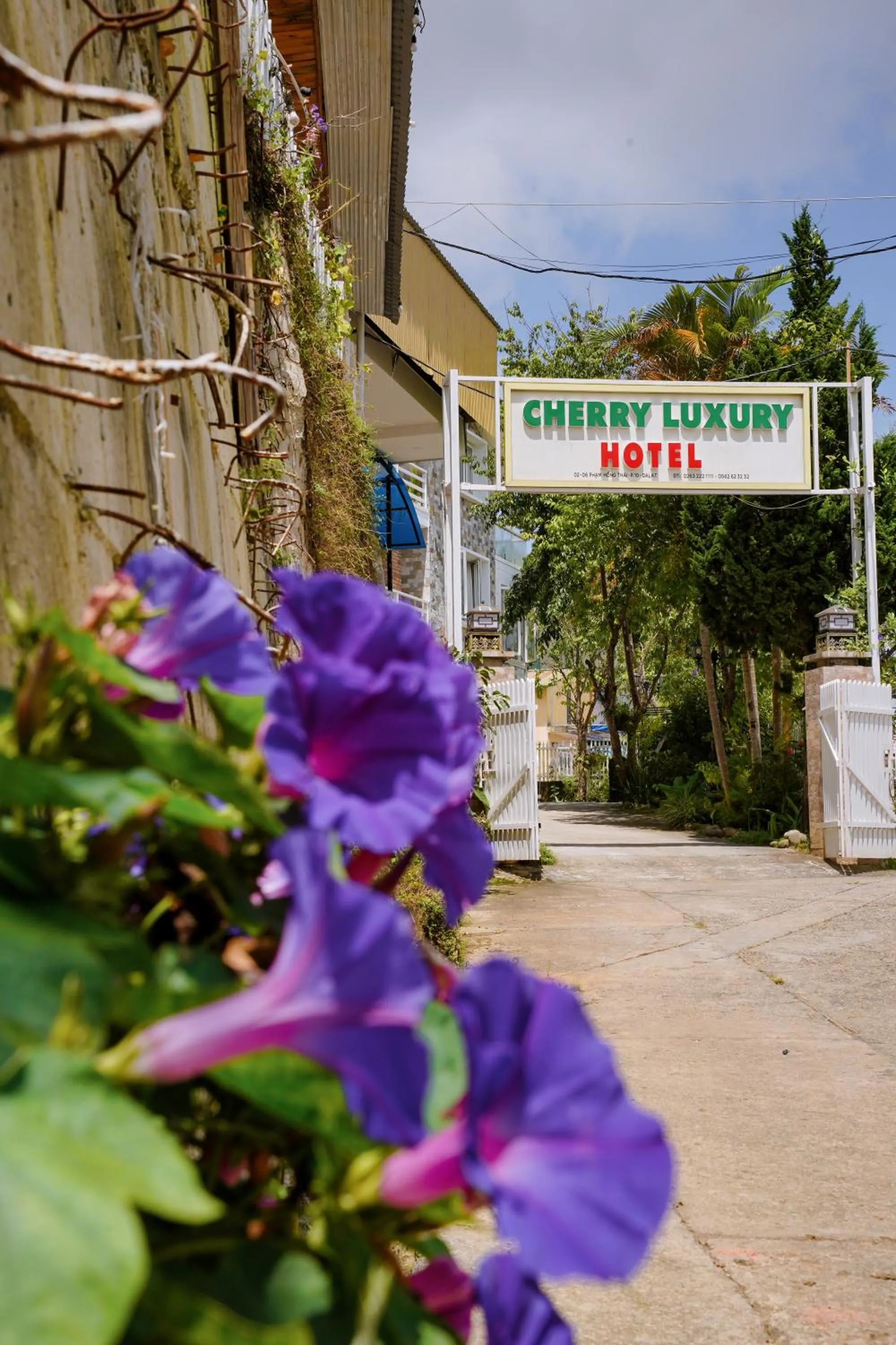 Facade/entrance in Cherry Luxury Hotel