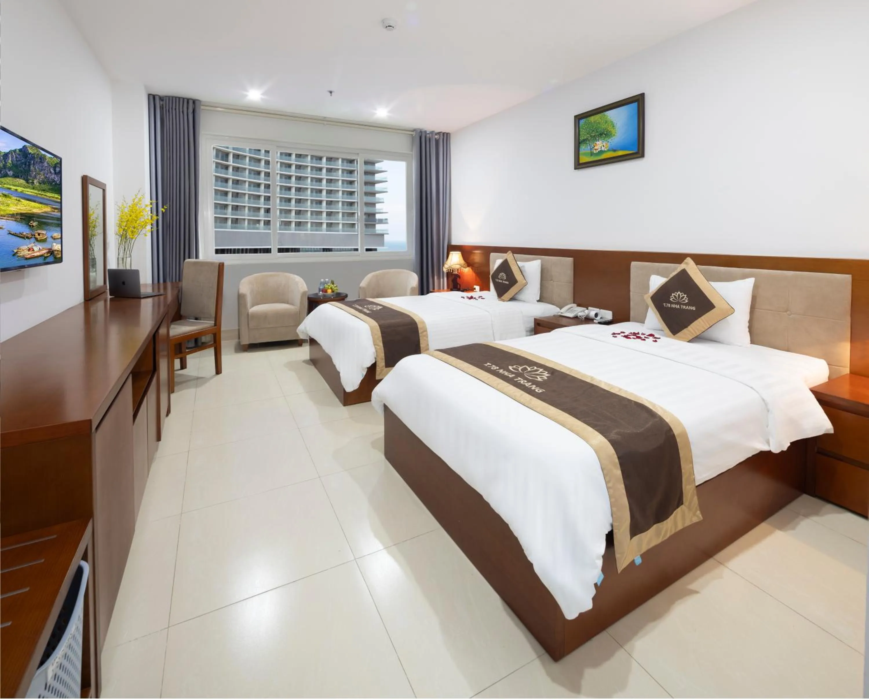 Bedroom, Bed in T78 Nha Trang Hotel