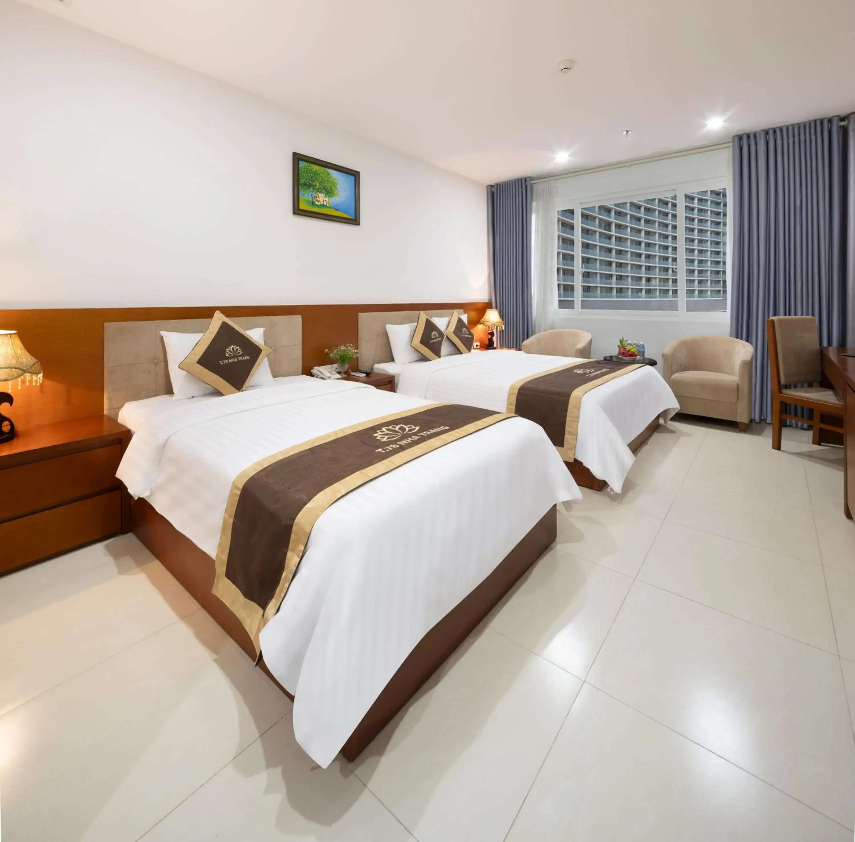 Triple Room with City View in T78 Nha Trang Hotel Triple Room with City View in T78 Nha Trang Hotel
