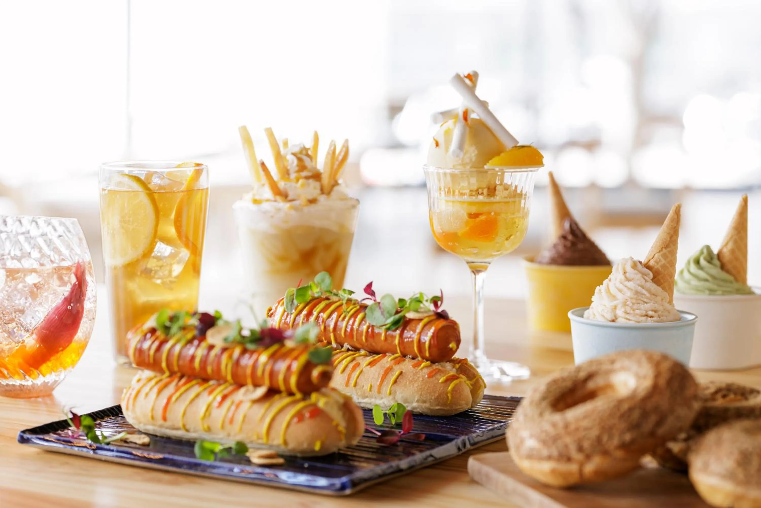 Food and drinks in OMO7 Kochi by Hoshino Resorts