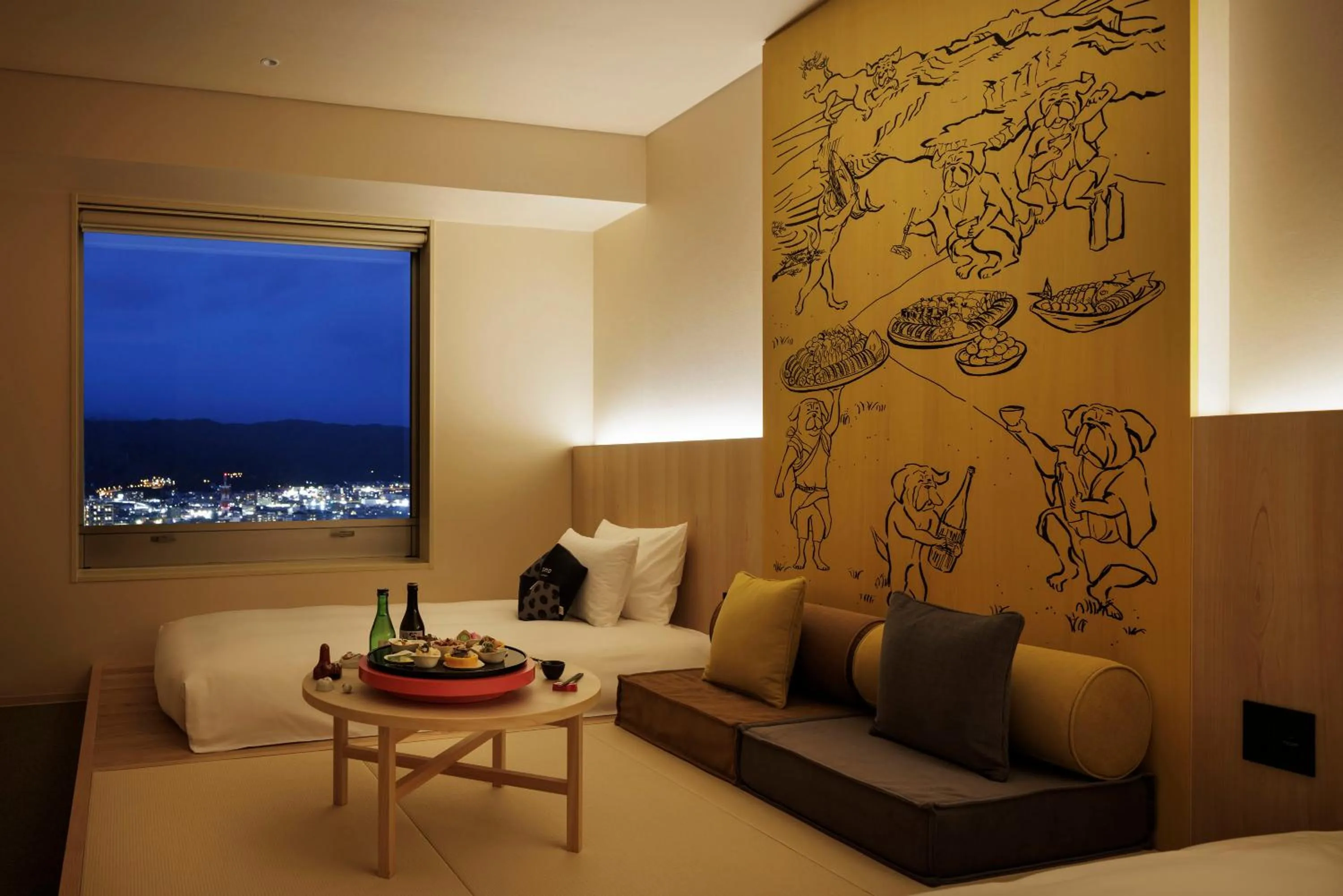 Photo of the whole room in OMO7 Kochi by Hoshino Resorts