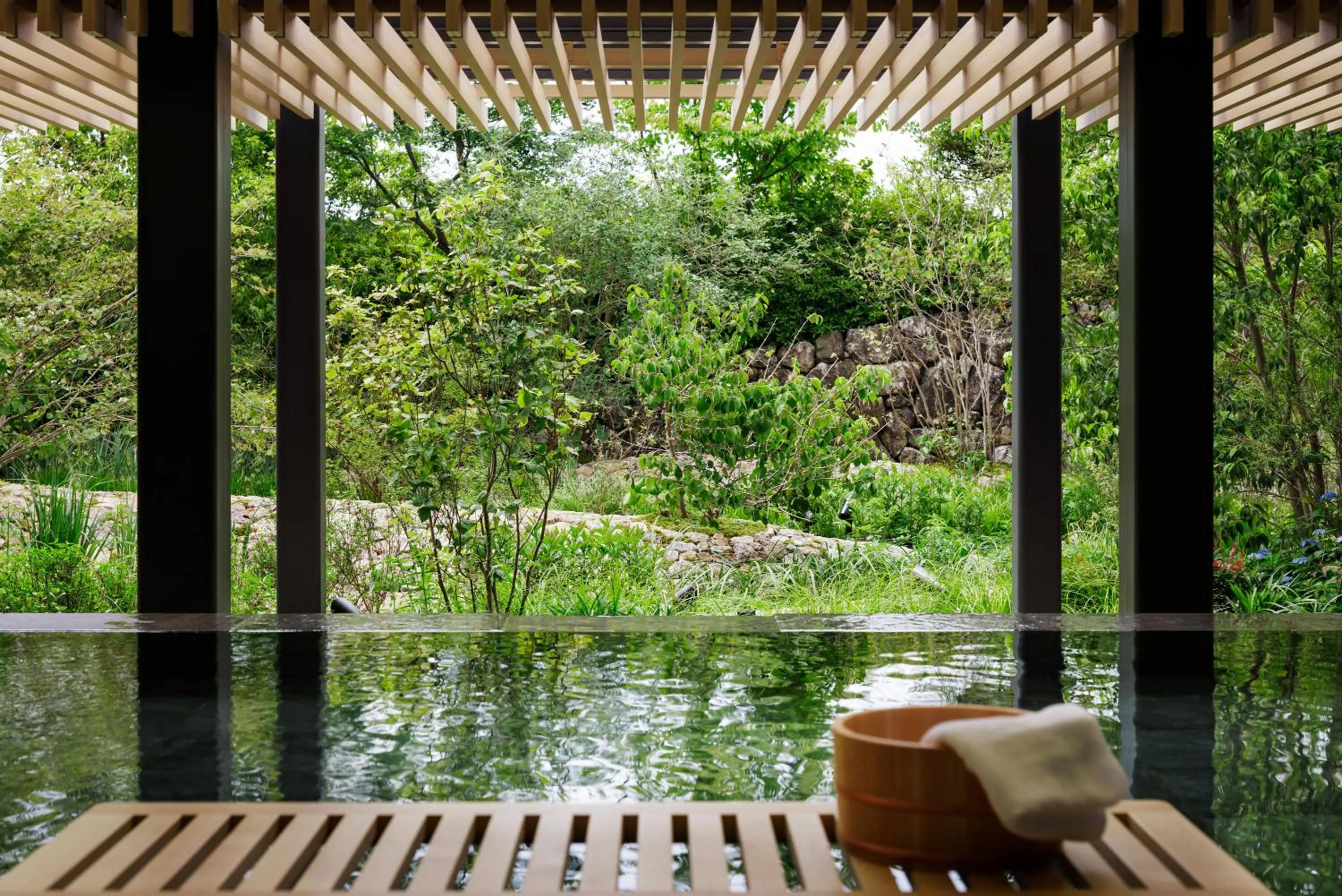 Open Air Bath in OMO7 Kochi by Hoshino Resorts