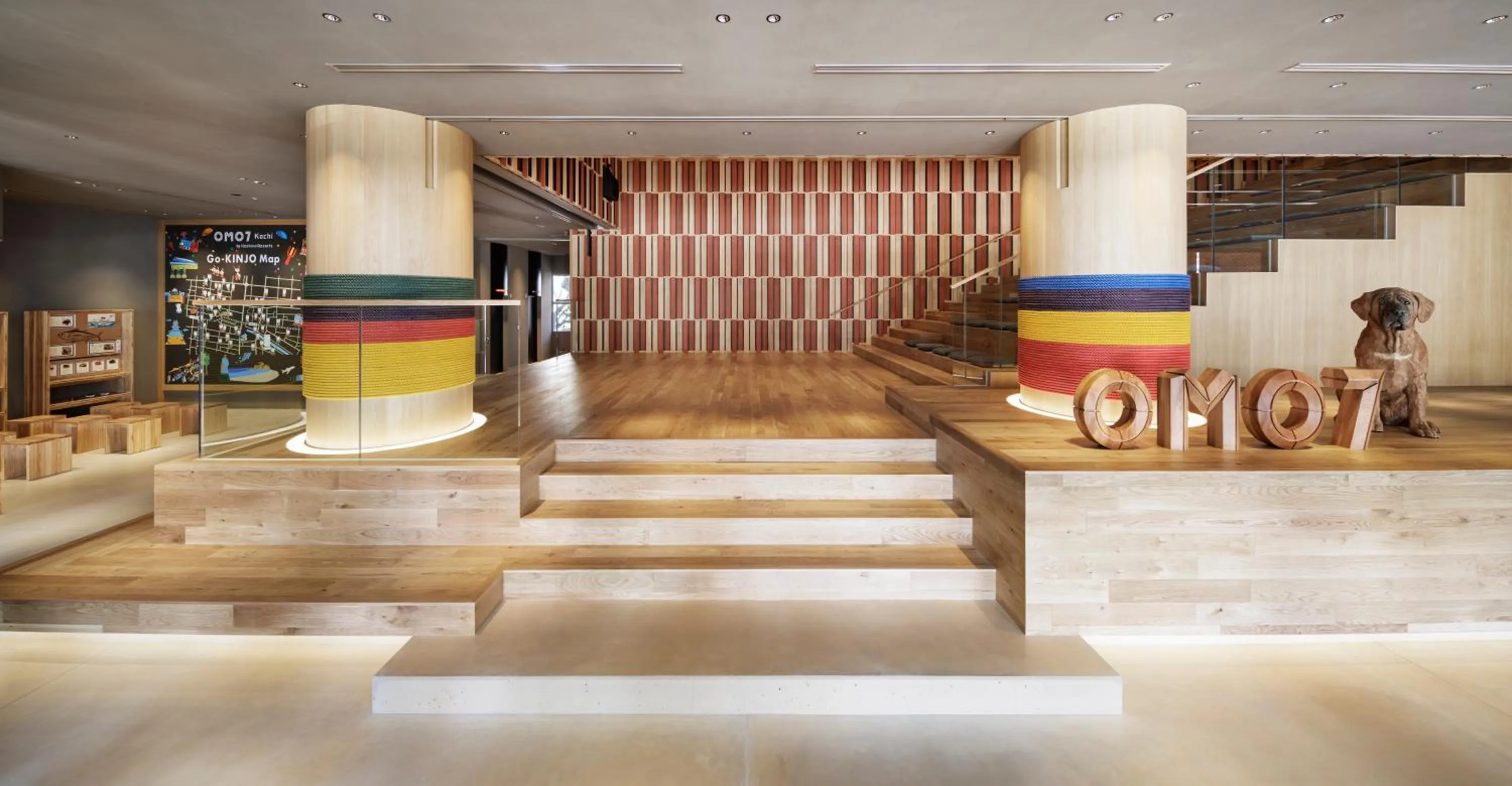 Lobby or reception in OMO7 Kochi by Hoshino Resorts