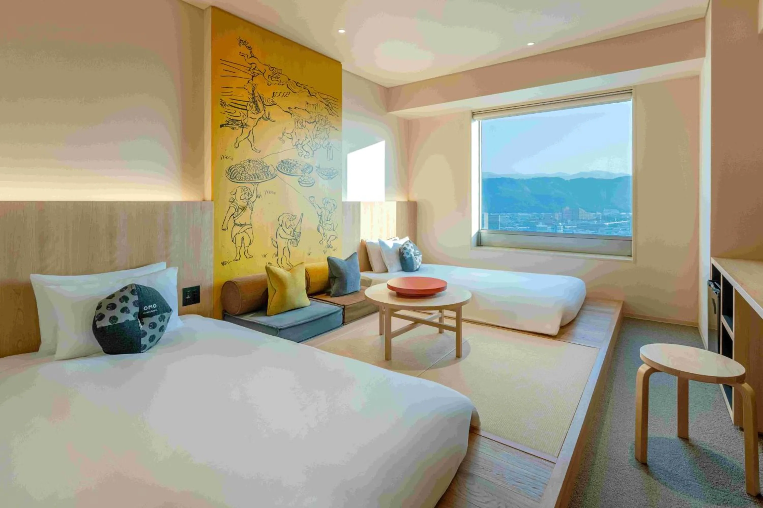 Photo of the whole room, Bed in OMO7 Kochi by Hoshino Resorts