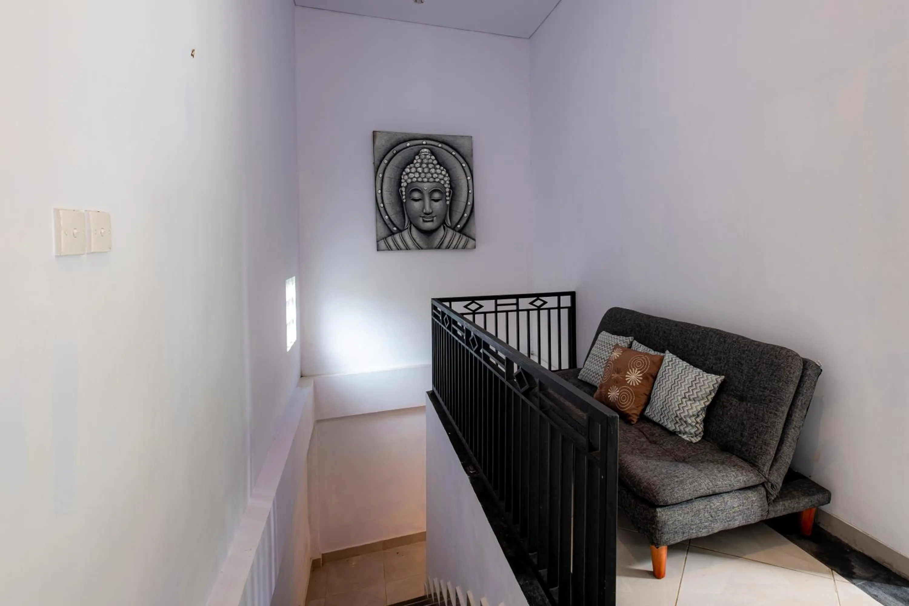 Seating area in Villa Kubu Arya by Supala