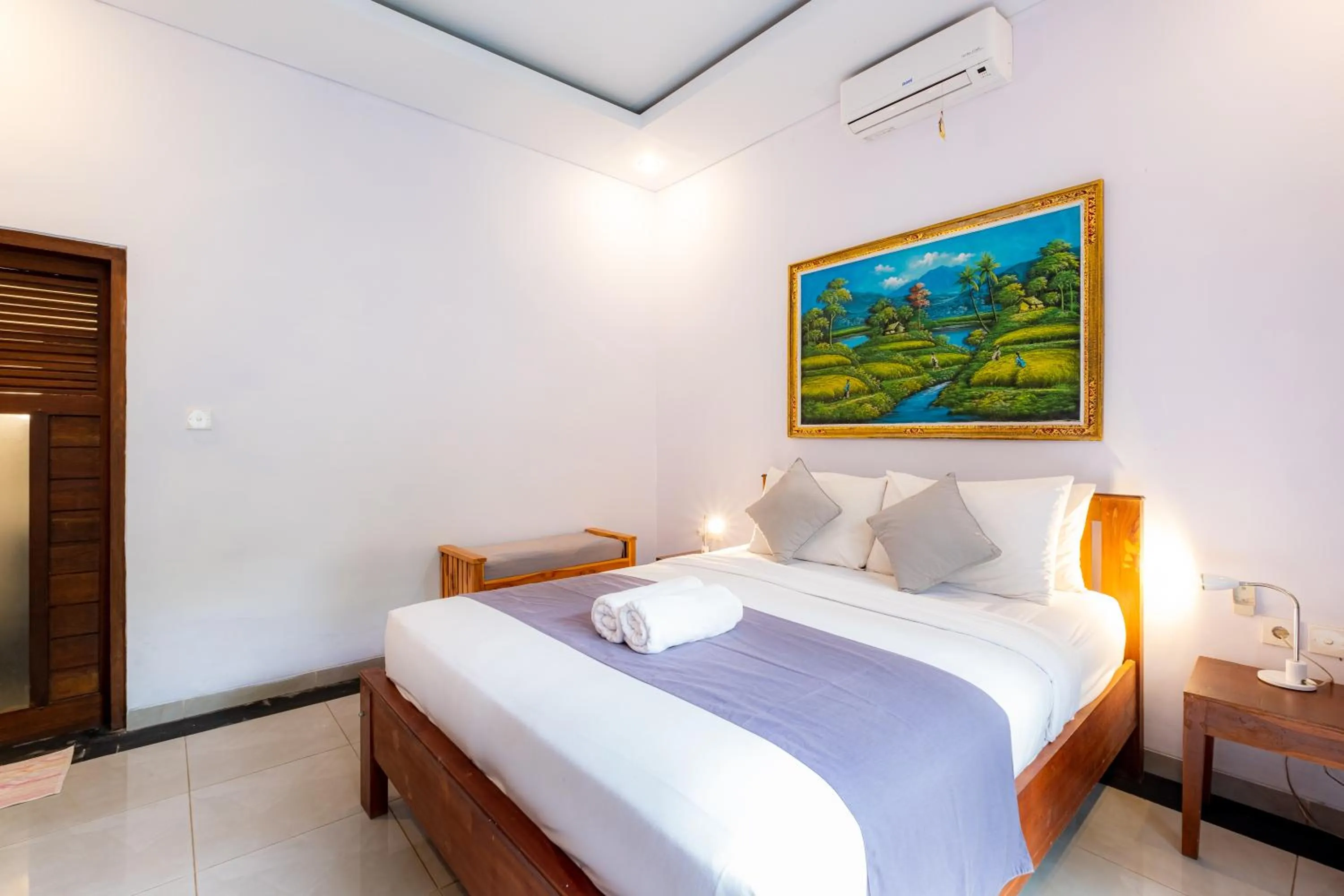 Bed in Villa Kubu Arya by Supala