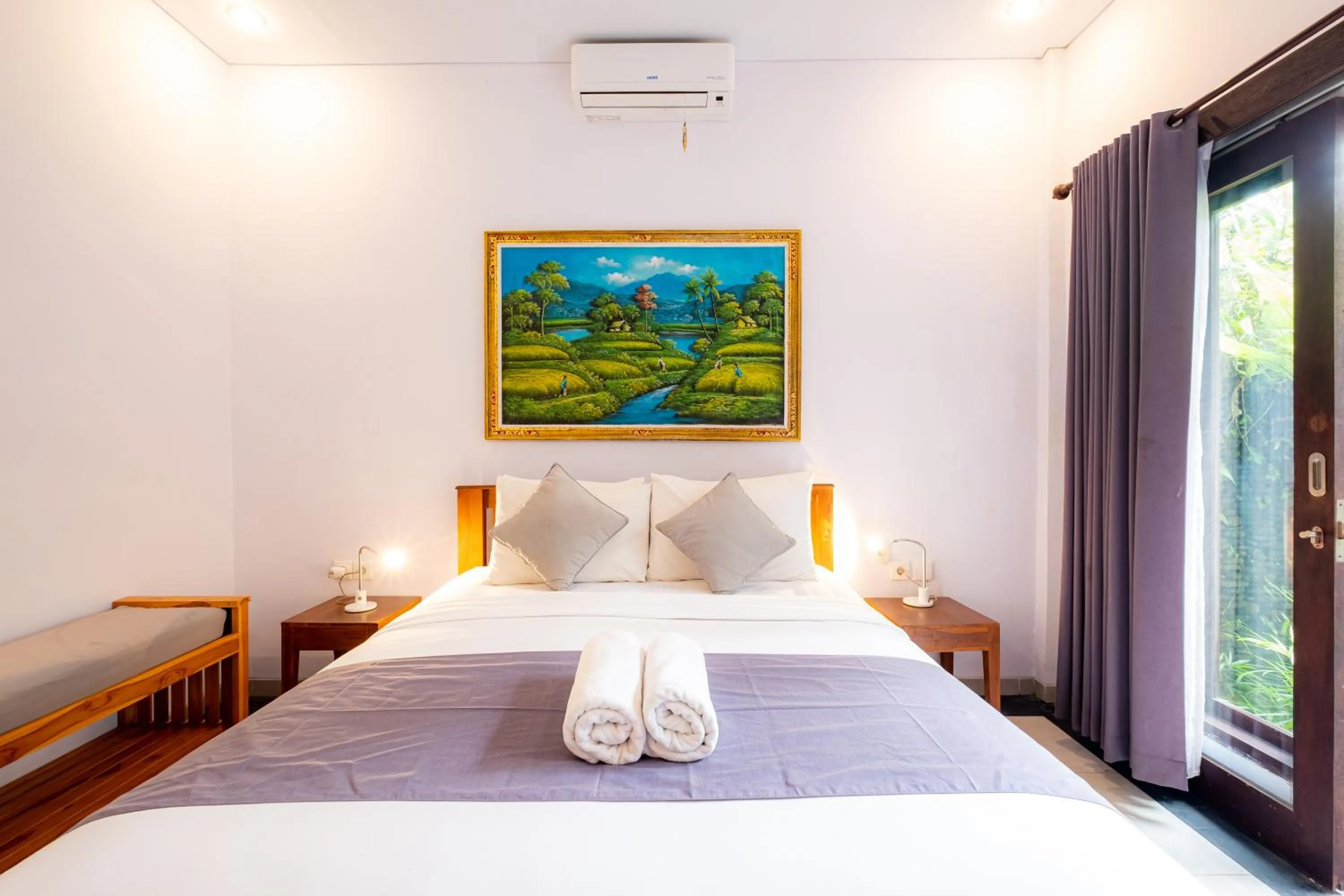 Bed in Villa Kubu Arya by Supala