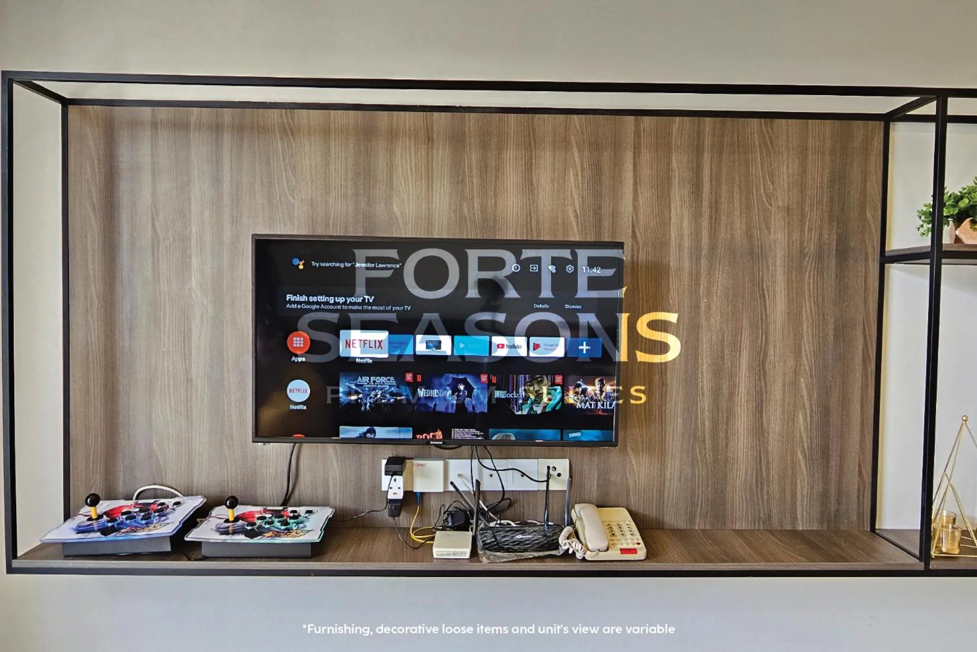 TV and multimedia in Forte Seasons Genting Windmill Upon Hills