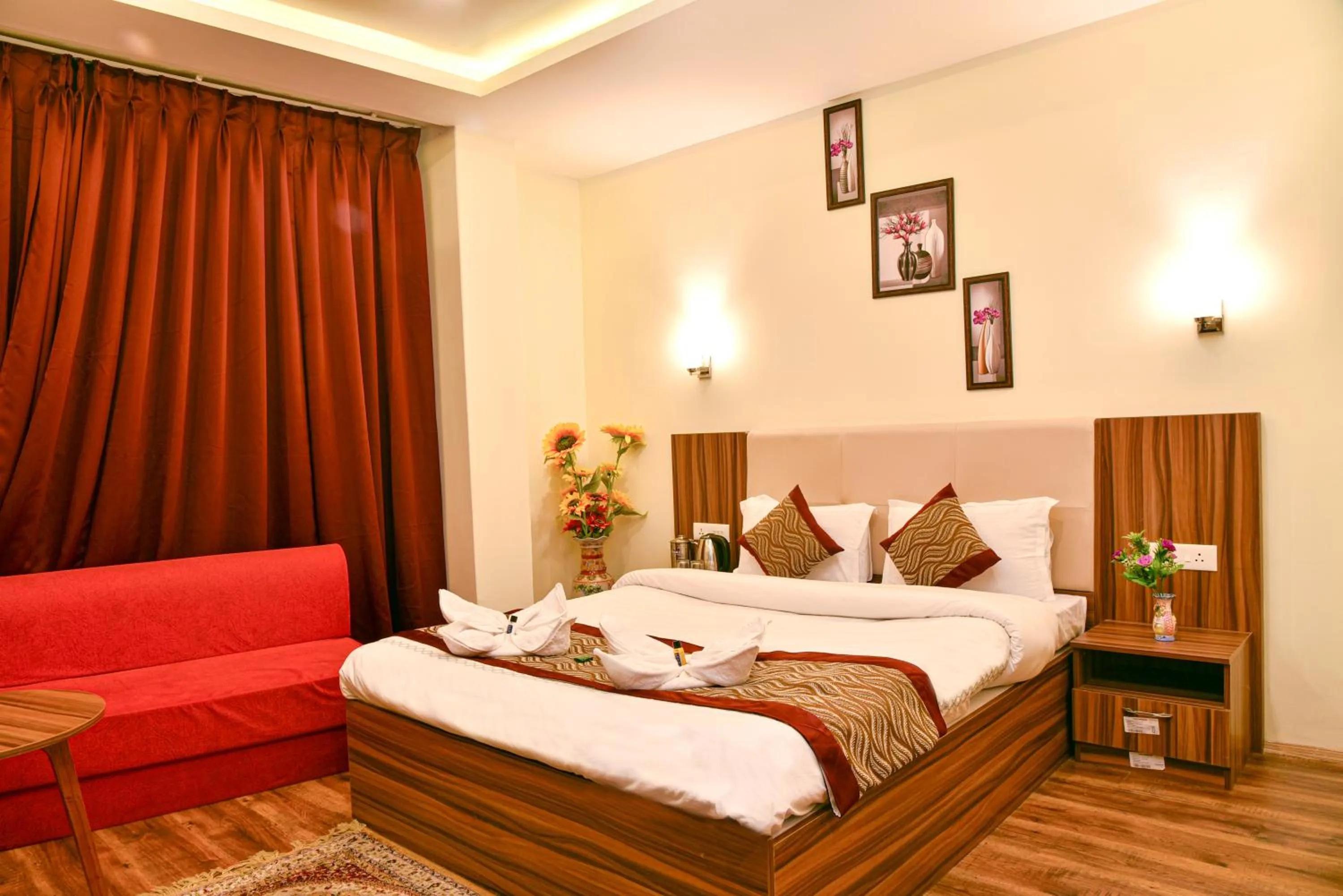 Bedroom, Bed in Rufina Palm Bliss