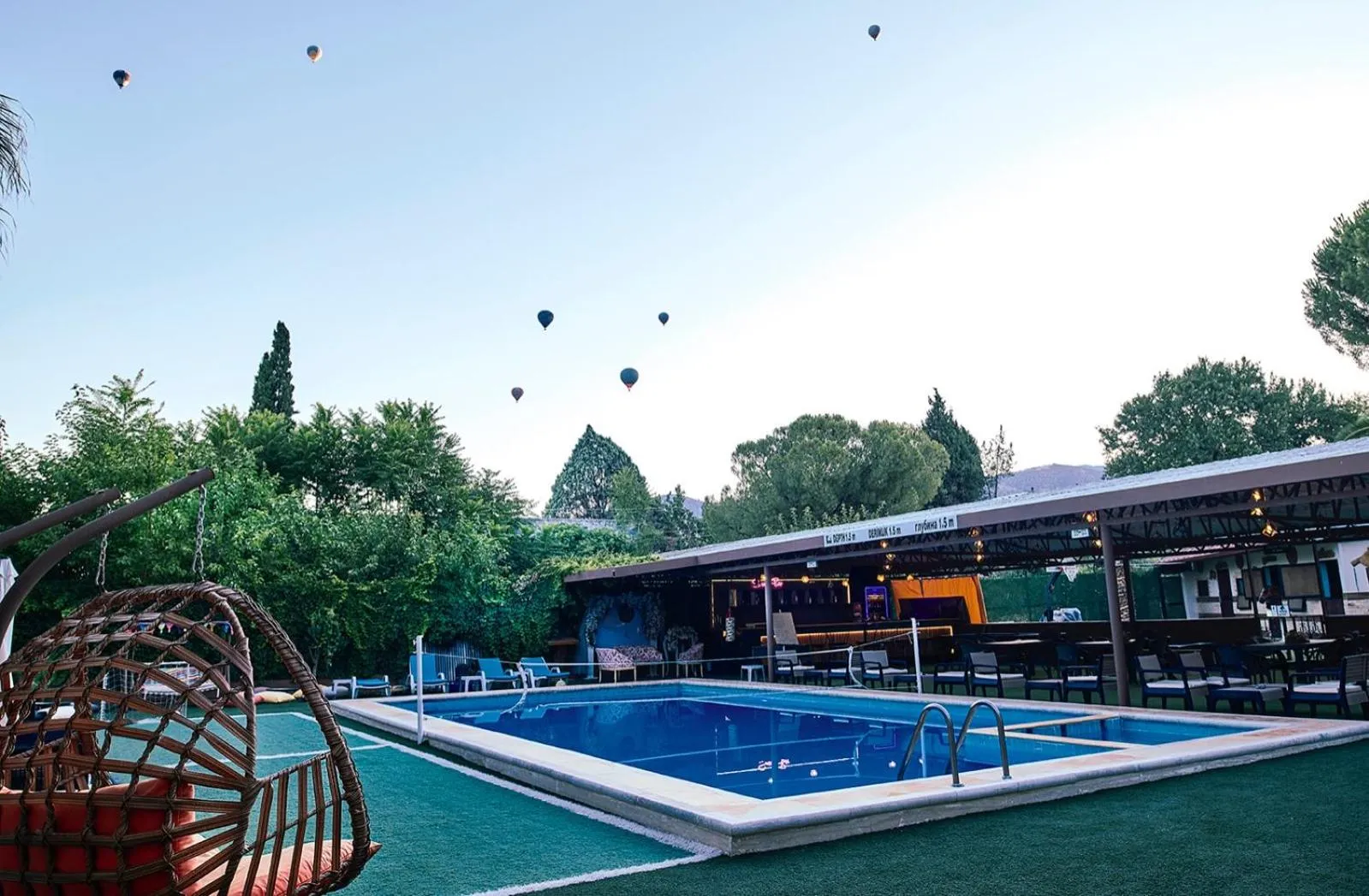Garden in Apollon Garden Pamukkale