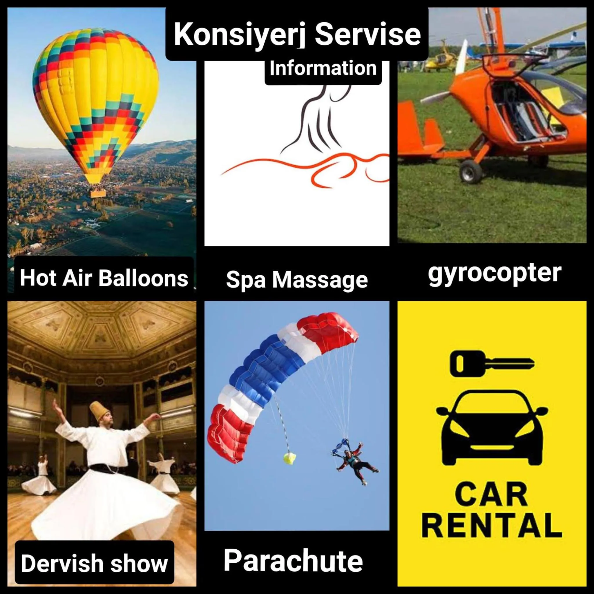 Activities in Apollon Garden Pamukkale