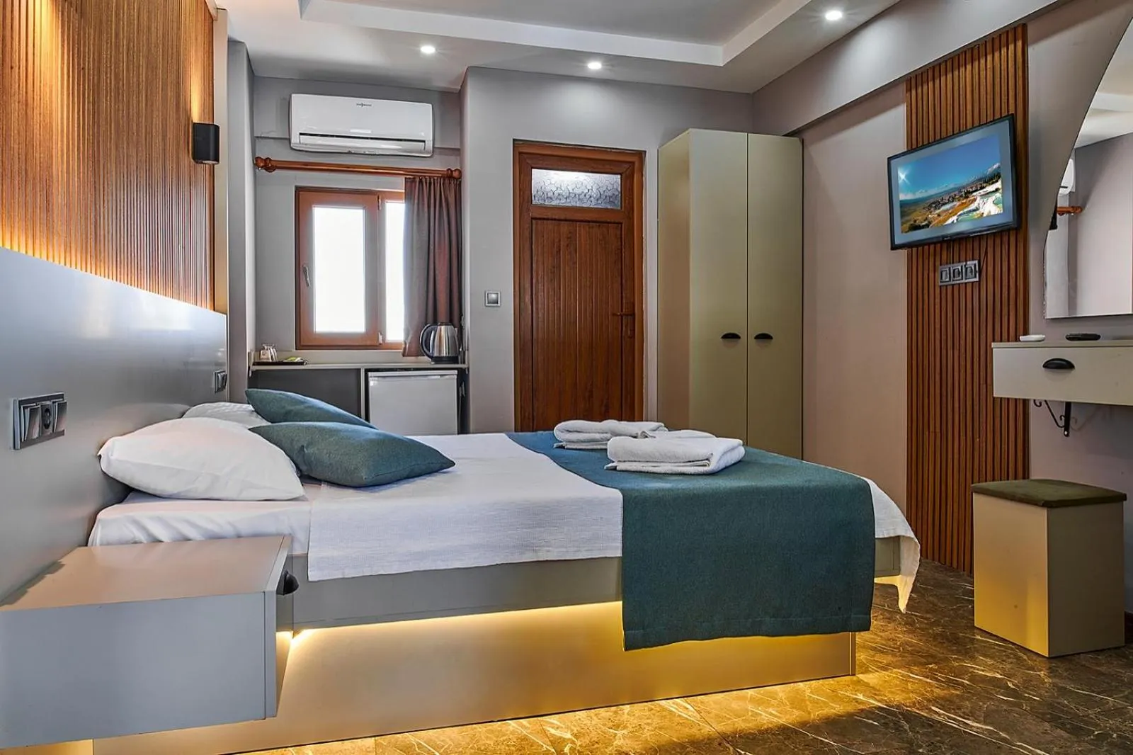 Photo of the whole room, Bed in Apollon Garden Pamukkale