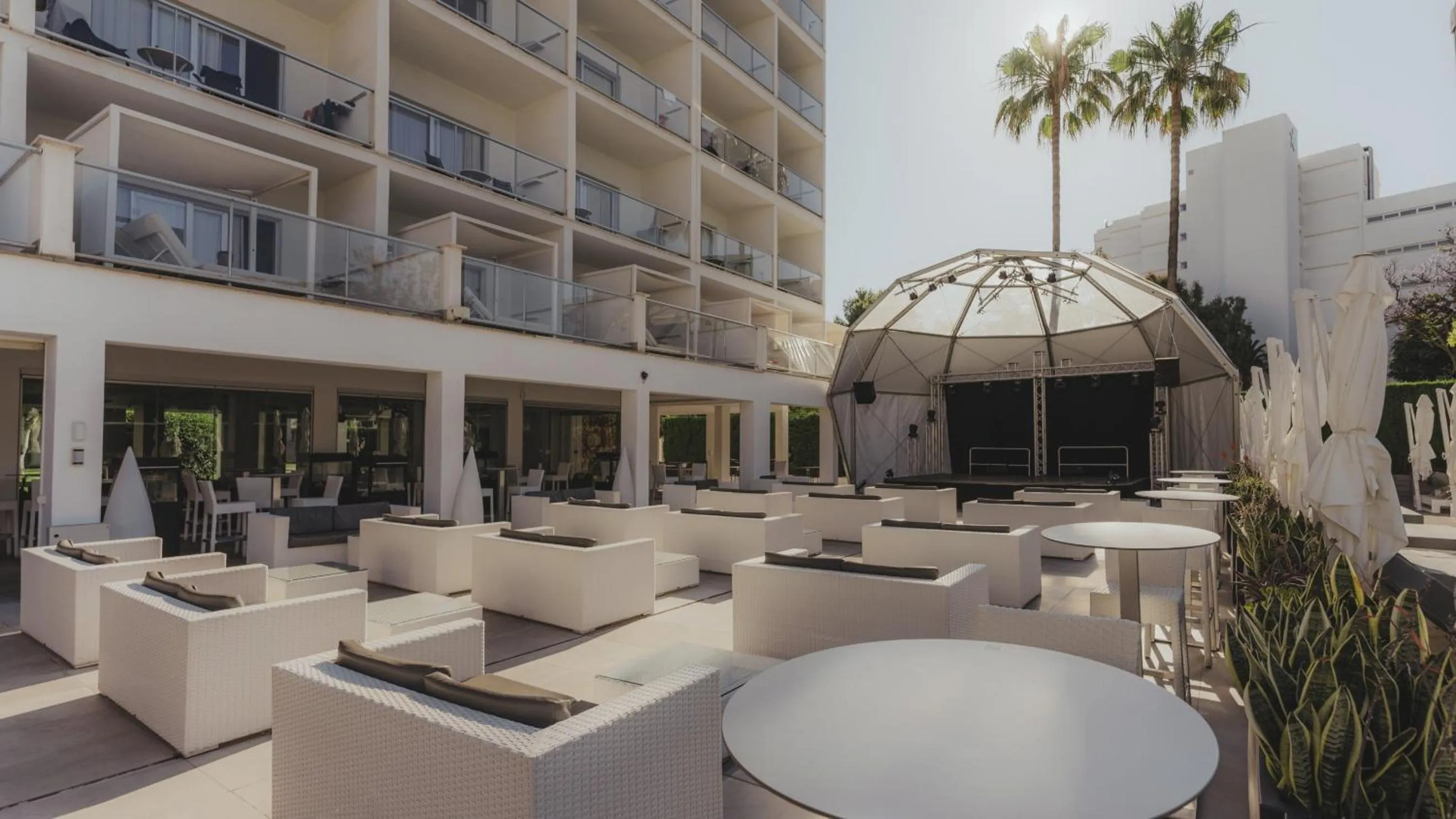 Balcony/Terrace in Hotel Astoria Playa Adults Only 4* Sup